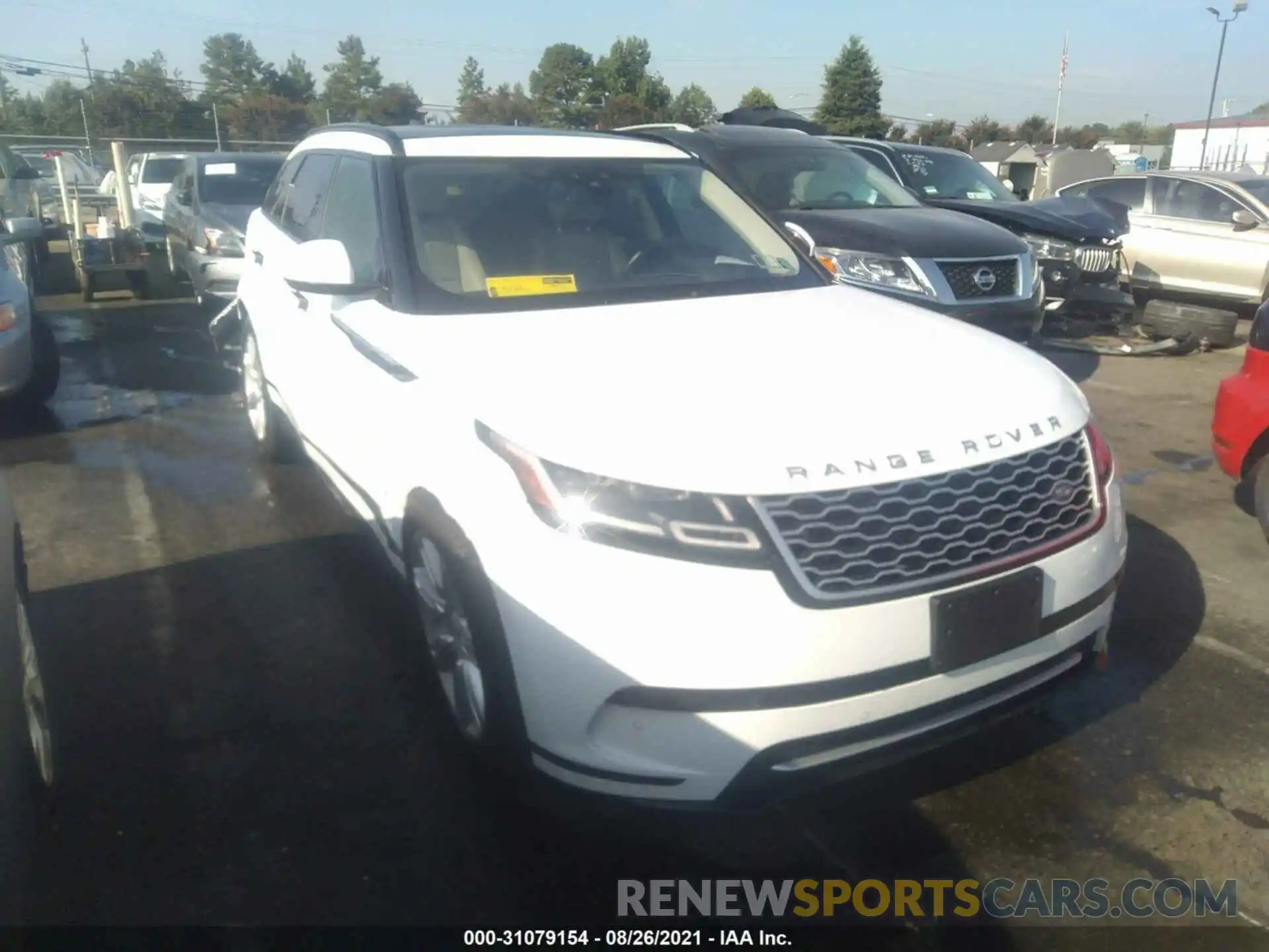 1 Photograph of a damaged car SALYB2FV9KA220464 LAND ROVER RANGE ROVER VELAR 2019