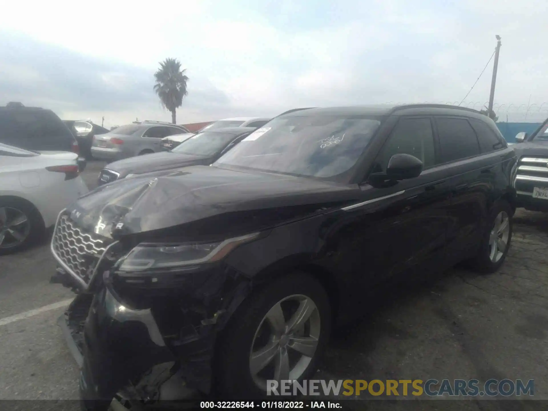 2 Photograph of a damaged car SALYB2FVXKA212227 LAND ROVER RANGE ROVER VELAR 2019