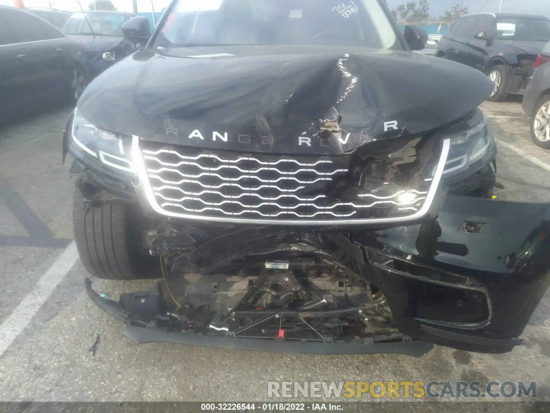 6 Photograph of a damaged car SALYB2FVXKA212227 LAND ROVER RANGE ROVER VELAR 2019