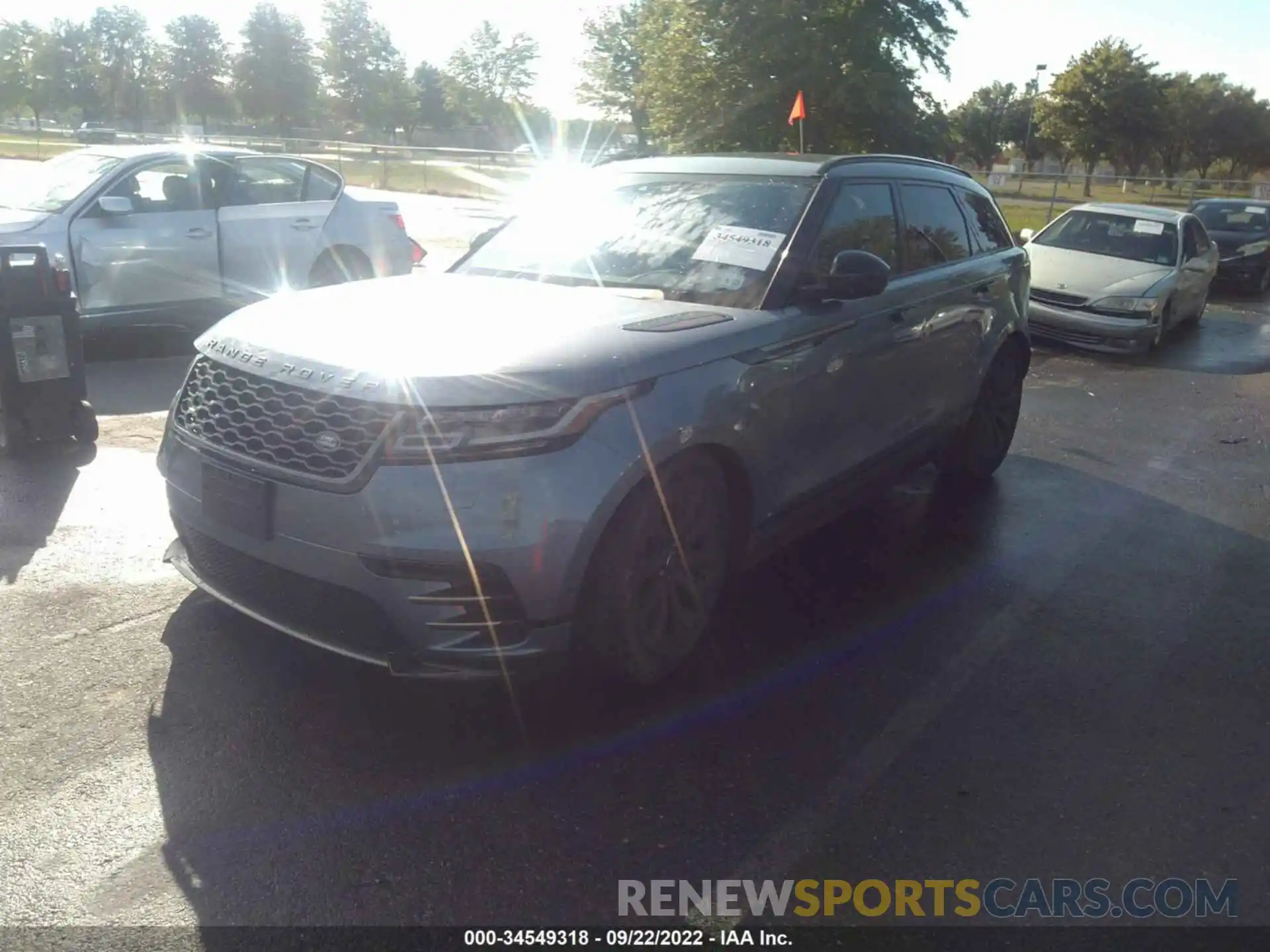 2 Photograph of a damaged car SALYL2EV2KA787081 LAND ROVER RANGE ROVER VELAR 2019