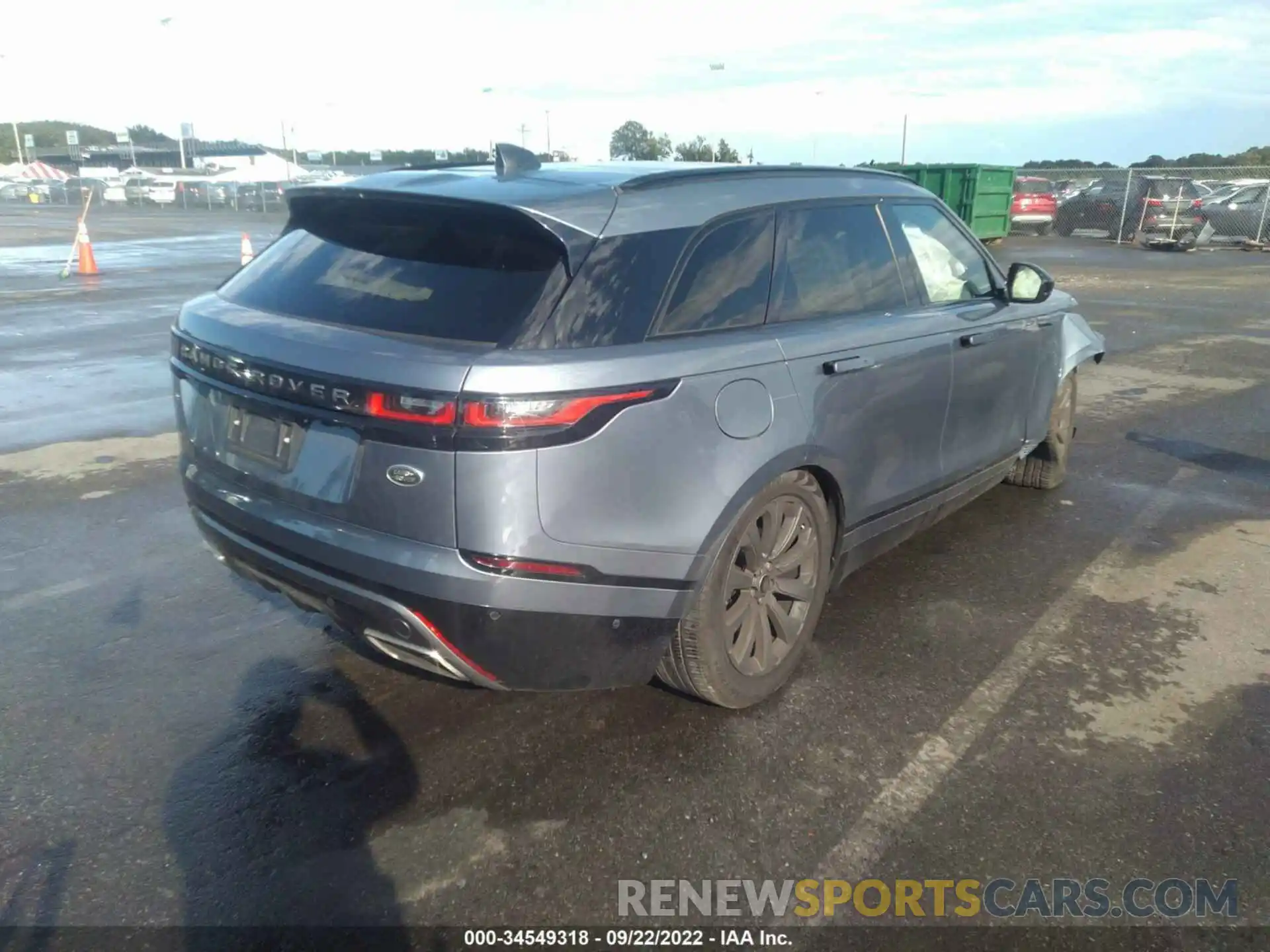 4 Photograph of a damaged car SALYL2EV2KA787081 LAND ROVER RANGE ROVER VELAR 2019