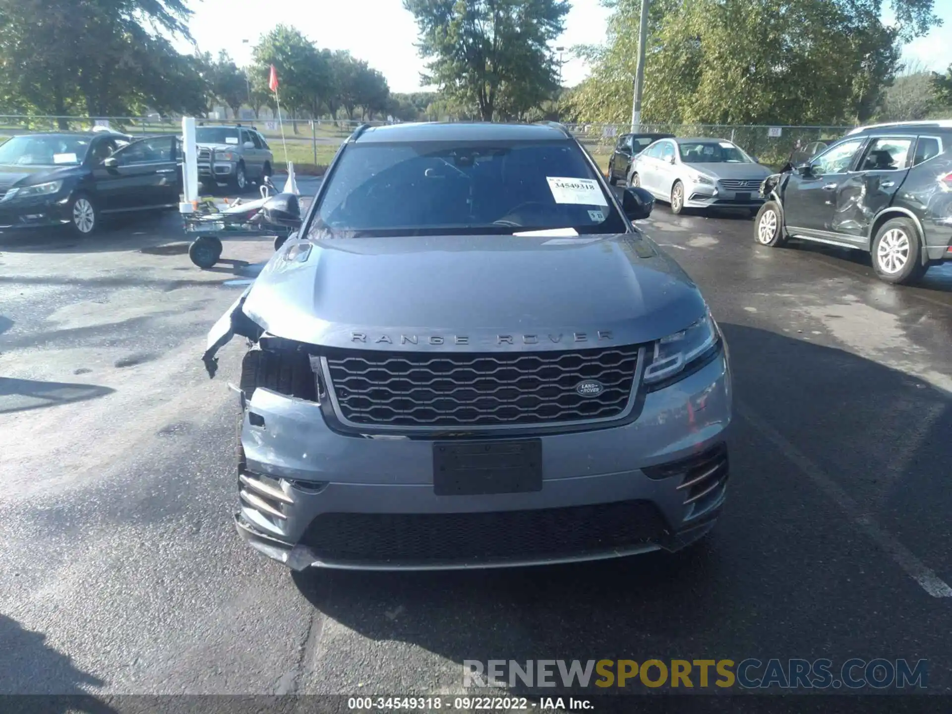 6 Photograph of a damaged car SALYL2EV2KA787081 LAND ROVER RANGE ROVER VELAR 2019