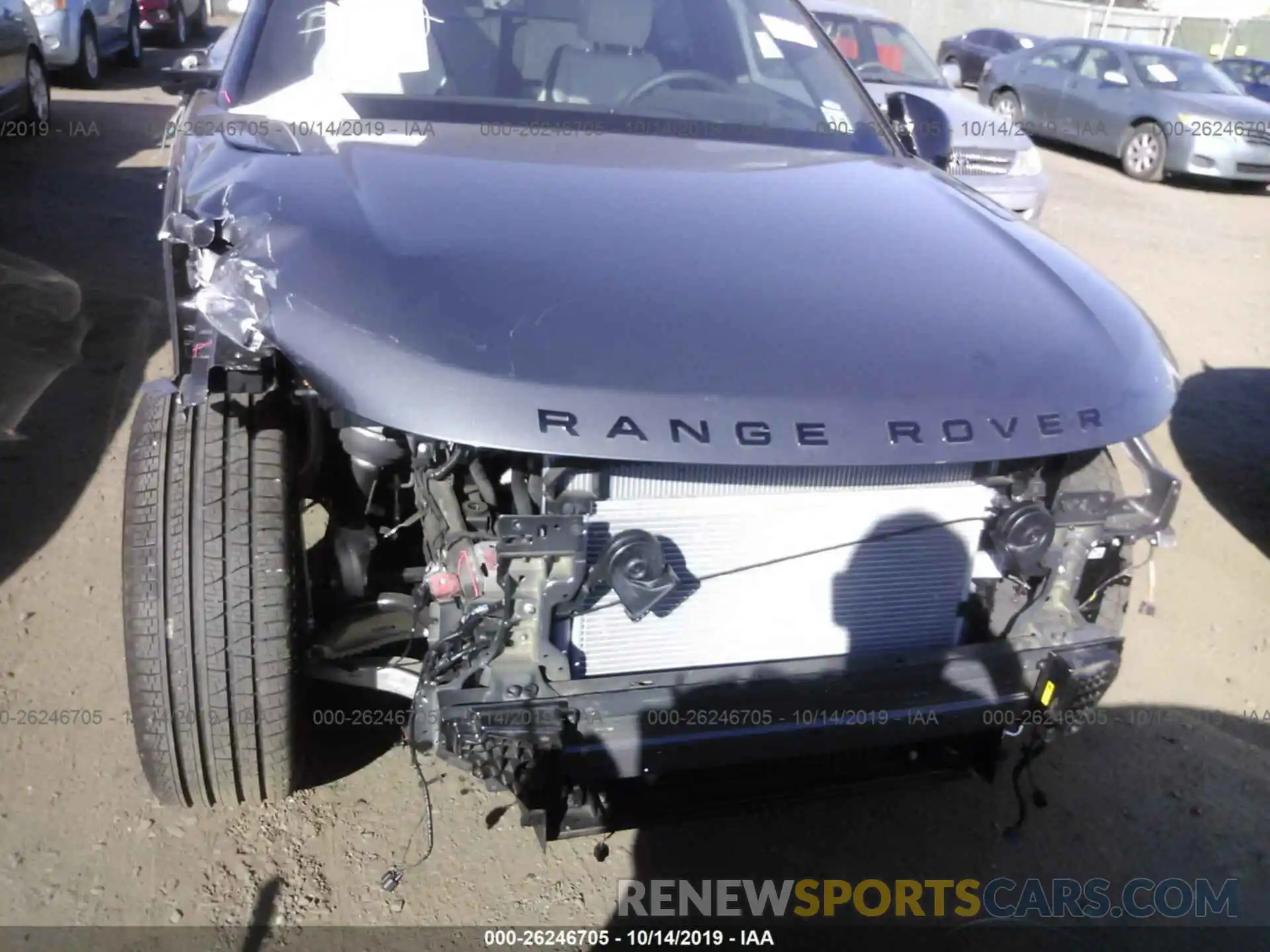 6 Photograph of a damaged car SALYL2EV3KA787364 LAND ROVER RANGE ROVER VELAR 2019