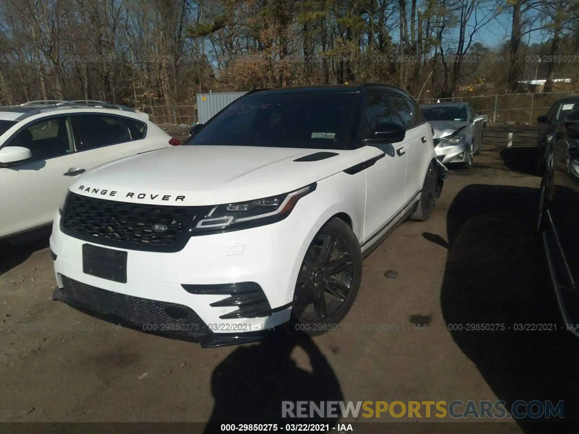 2 Photograph of a damaged car SALYL2EV6KA789089 LAND ROVER RANGE ROVER VELAR 2019