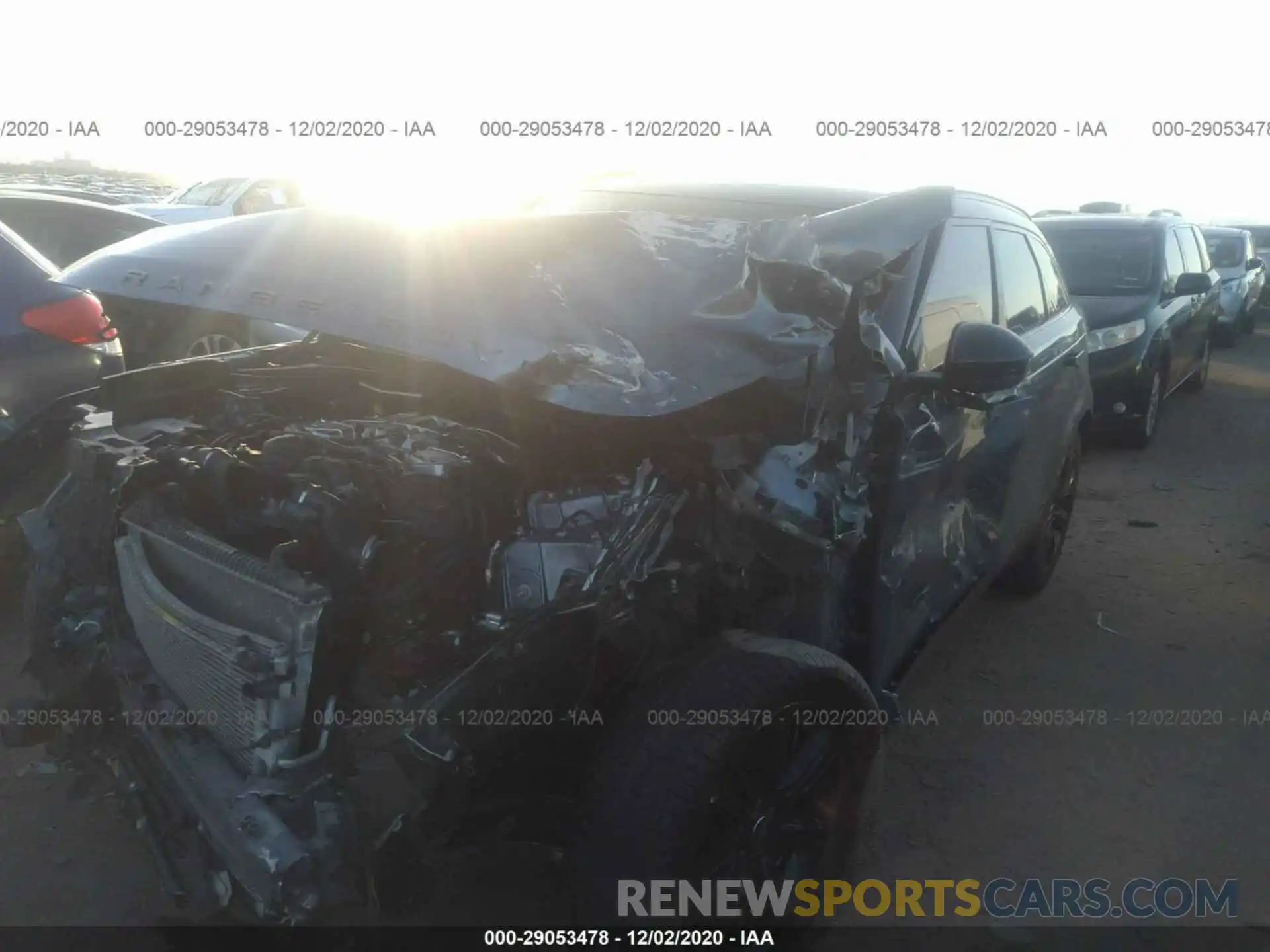 2 Photograph of a damaged car SALYL2EV7KA795502 LAND ROVER RANGE ROVER VELAR 2019