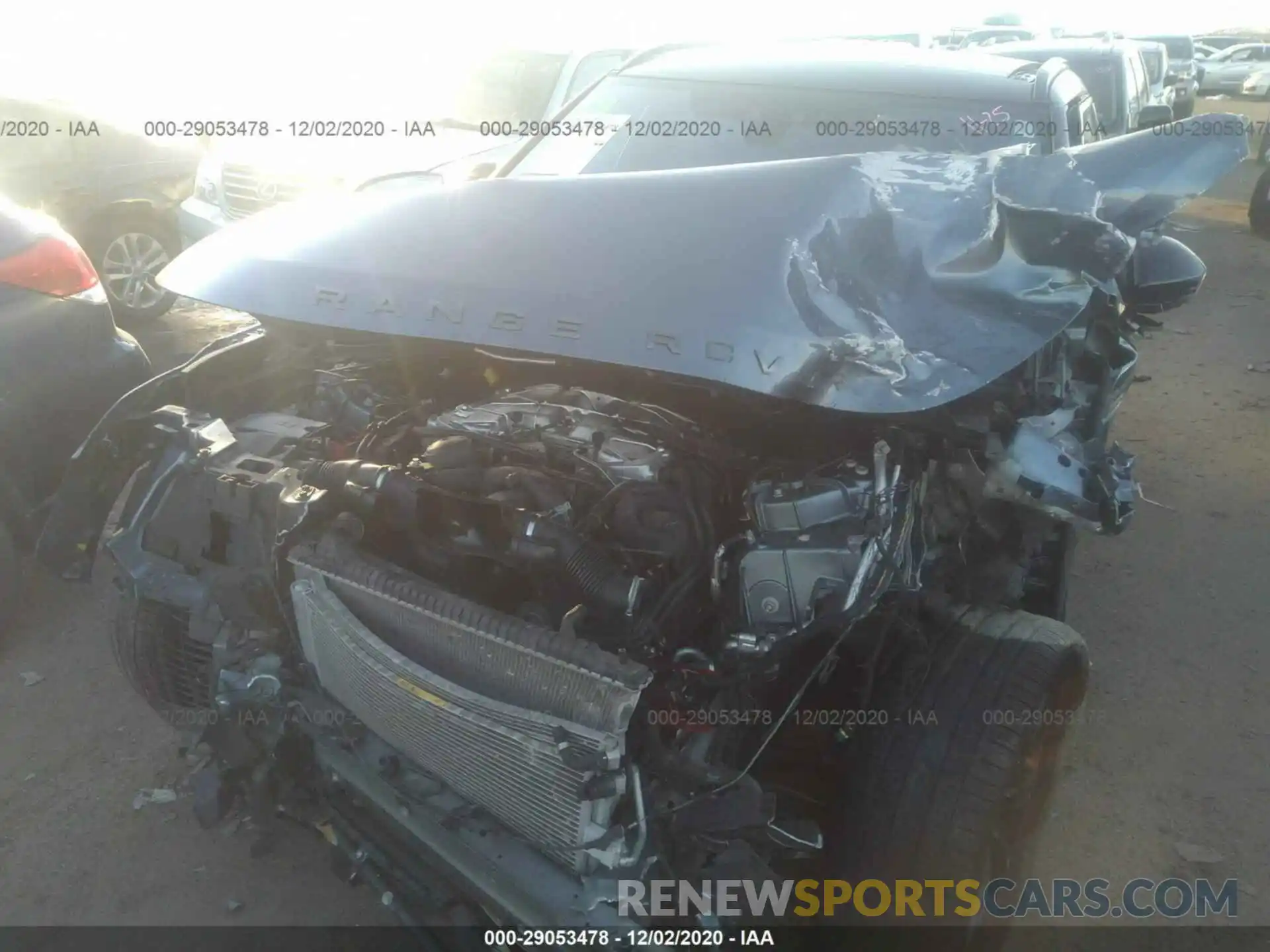 6 Photograph of a damaged car SALYL2EV7KA795502 LAND ROVER RANGE ROVER VELAR 2019