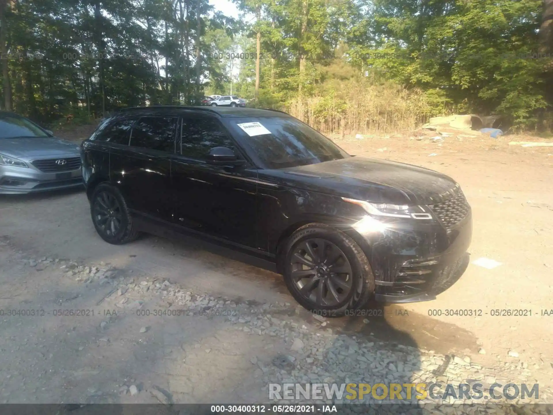 1 Photograph of a damaged car SALYL2EVXKA203297 LAND ROVER RANGE ROVER VELAR 2019