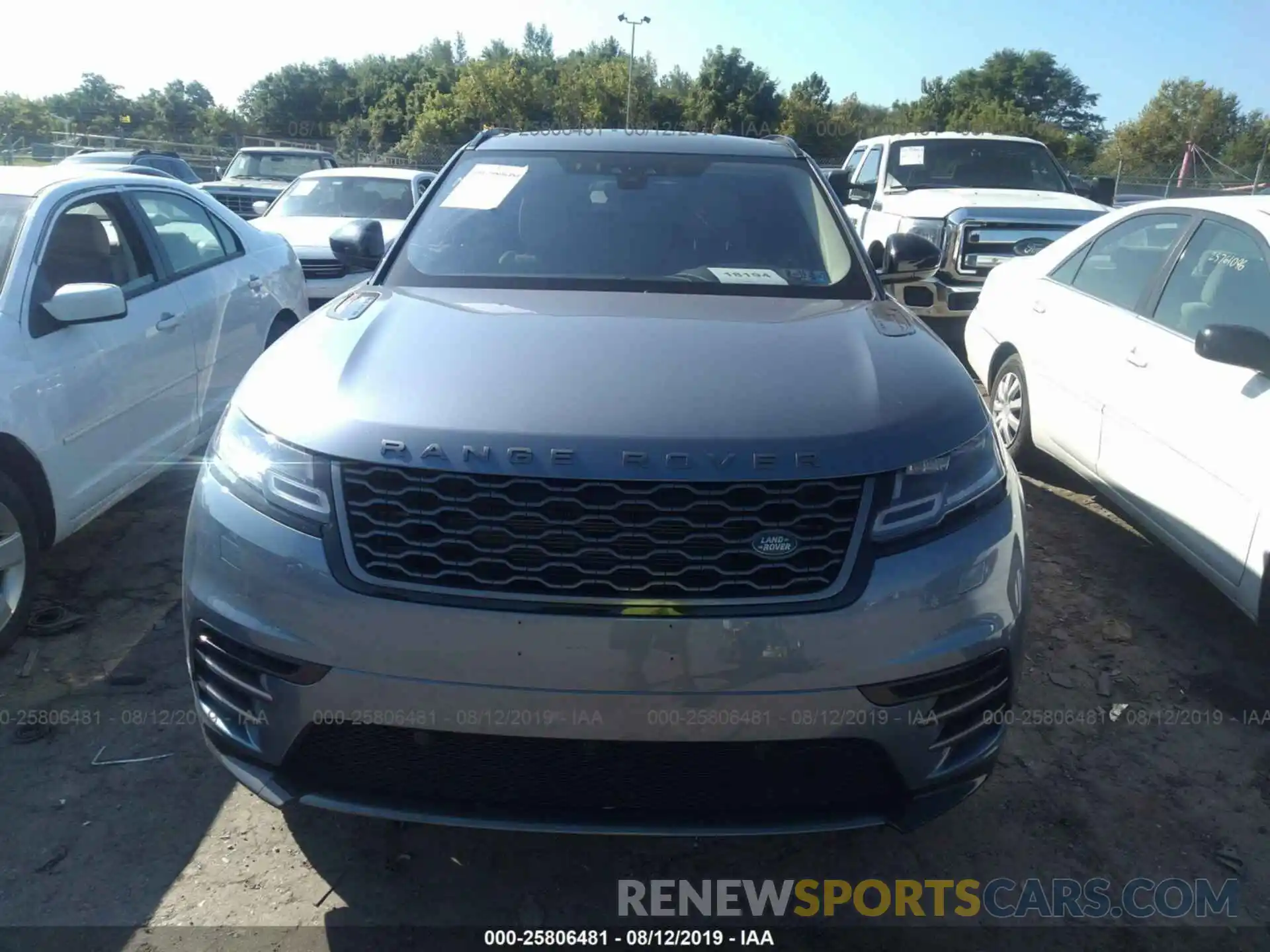 6 Photograph of a damaged car SALYL2EX0KA779787 LAND ROVER RANGE ROVER VELAR 2019