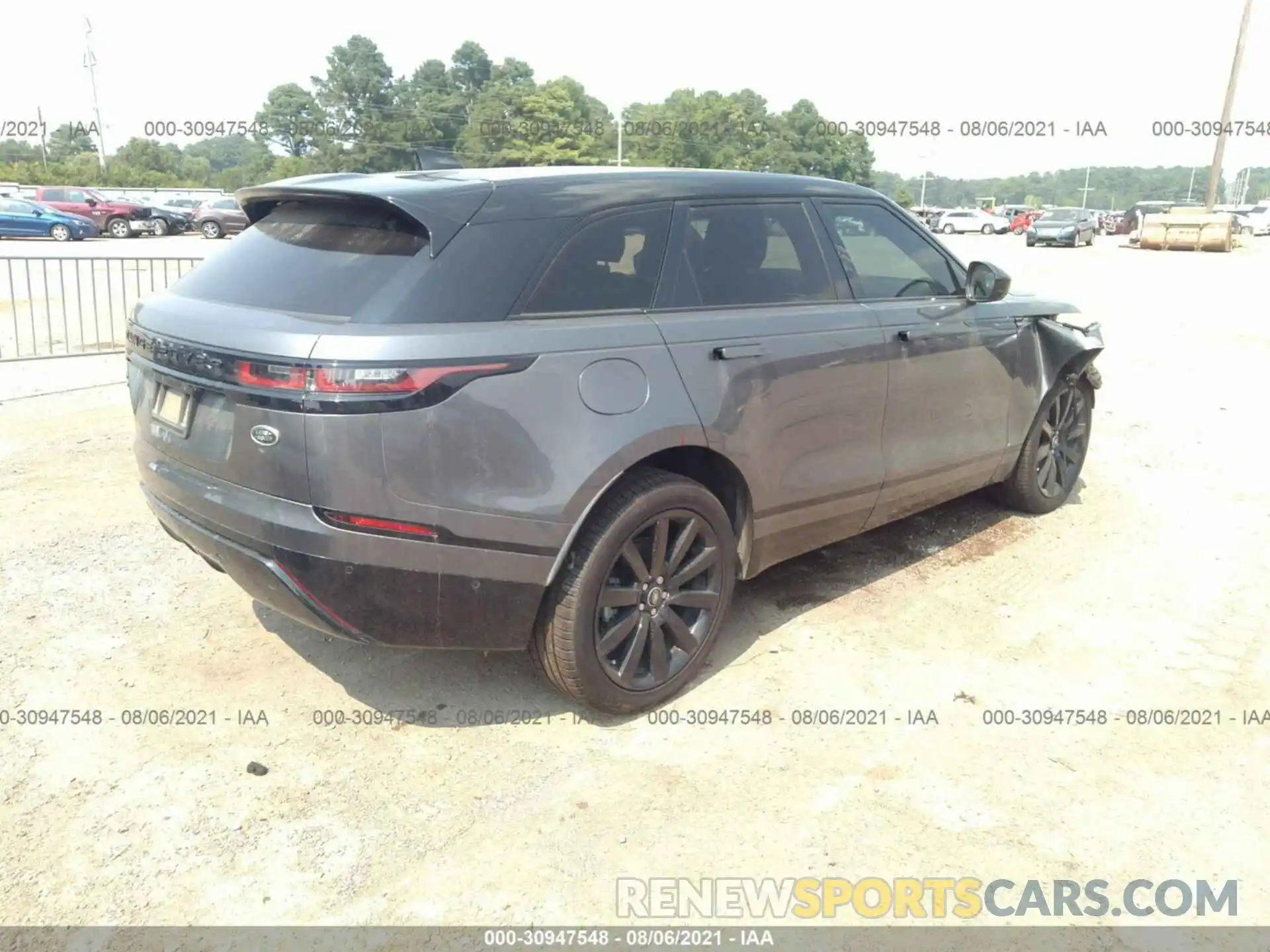 4 Photograph of a damaged car SALYL2EX0KA780552 LAND ROVER RANGE ROVER VELAR 2019