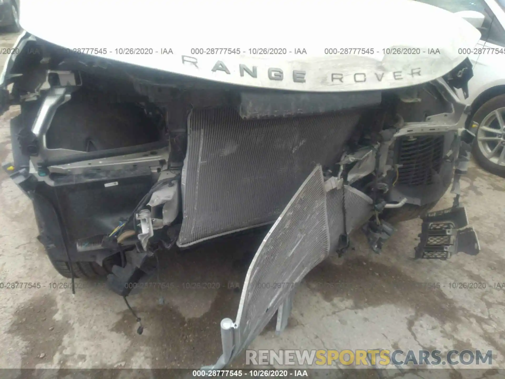 6 Photograph of a damaged car SALYL2EX1KA206042 LAND ROVER RANGE ROVER VELAR 2019