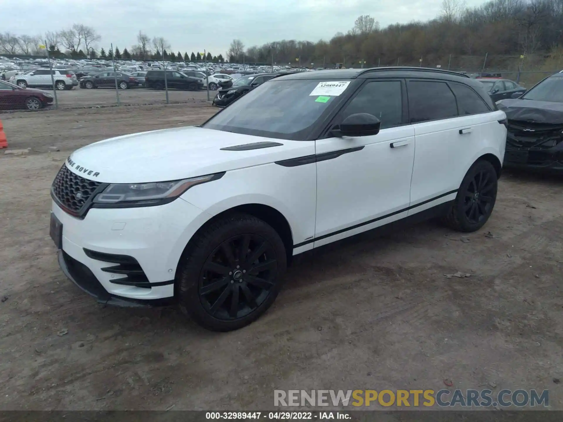 2 Photograph of a damaged car SALYL2EX1KA228025 LAND ROVER RANGE ROVER VELAR 2019