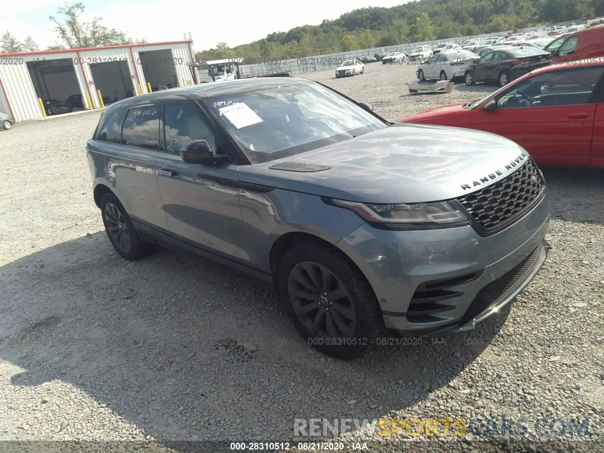 1 Photograph of a damaged car SALYL2EX1KA784500 LAND ROVER RANGE ROVER VELAR 2019