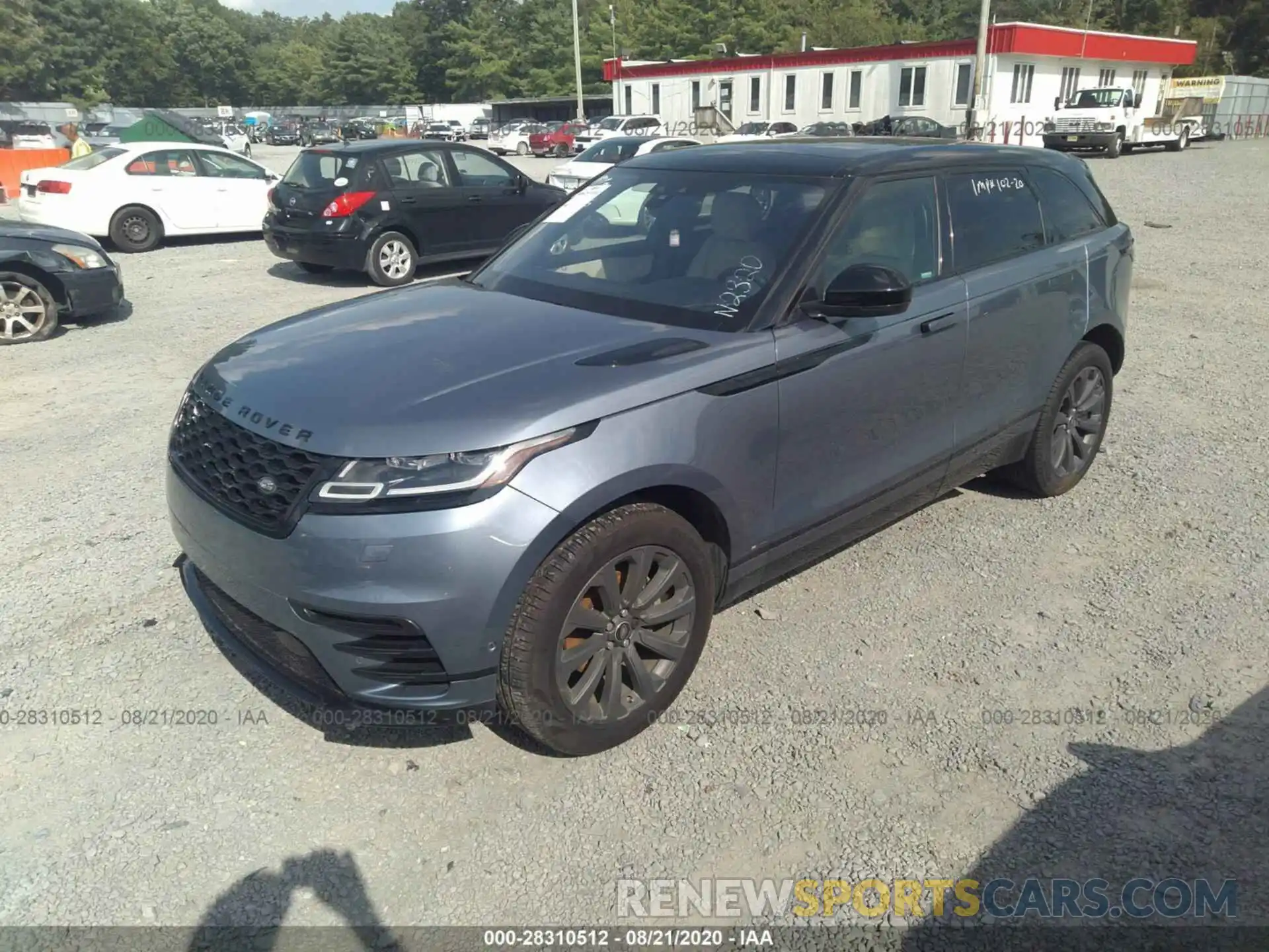 2 Фотография поврежденного автомобиля SALYL2EX1KA784500 LAND ROVER RANGE ROVER VELAR 2019