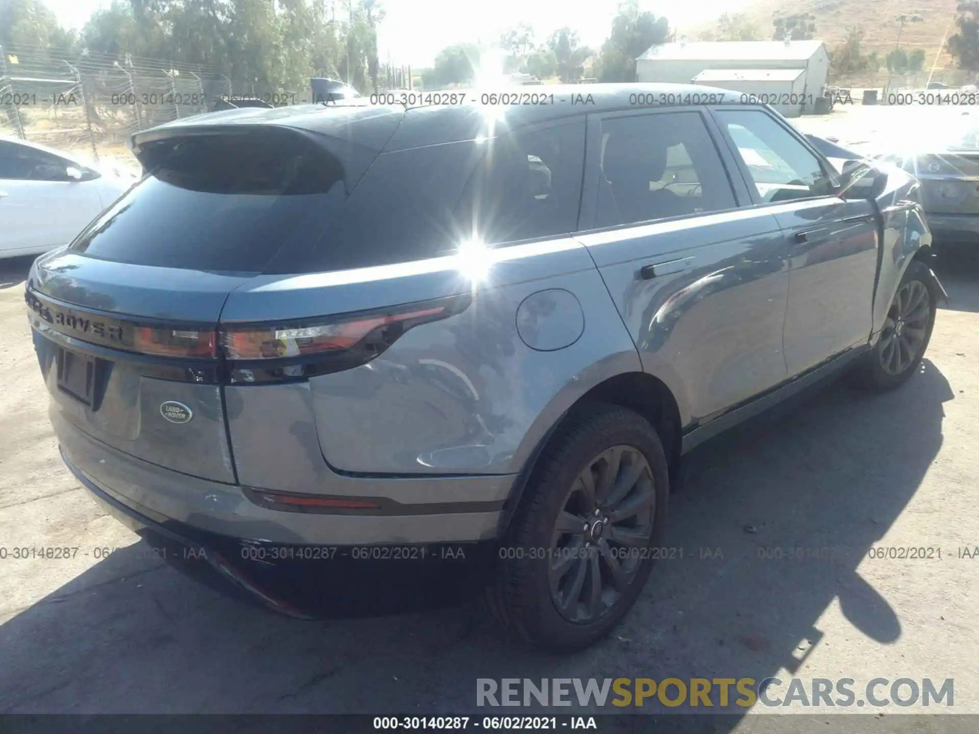 4 Photograph of a damaged car SALYL2EX1KA796257 LAND ROVER RANGE ROVER VELAR 2019