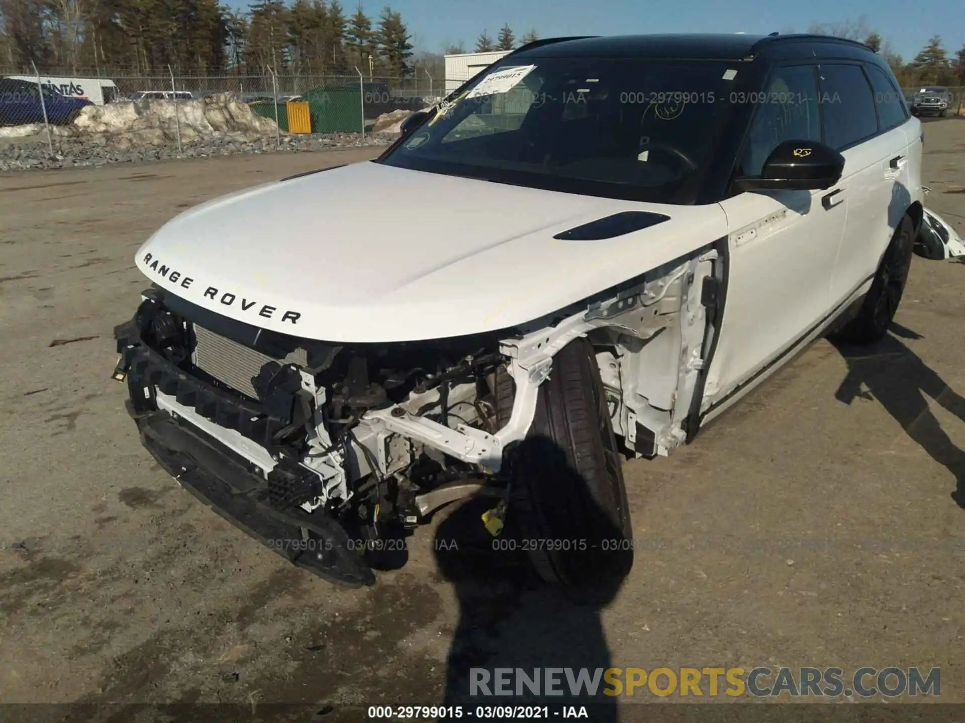 6 Photograph of a damaged car SALYL2EX2KA213369 LAND ROVER RANGE ROVER VELAR 2019