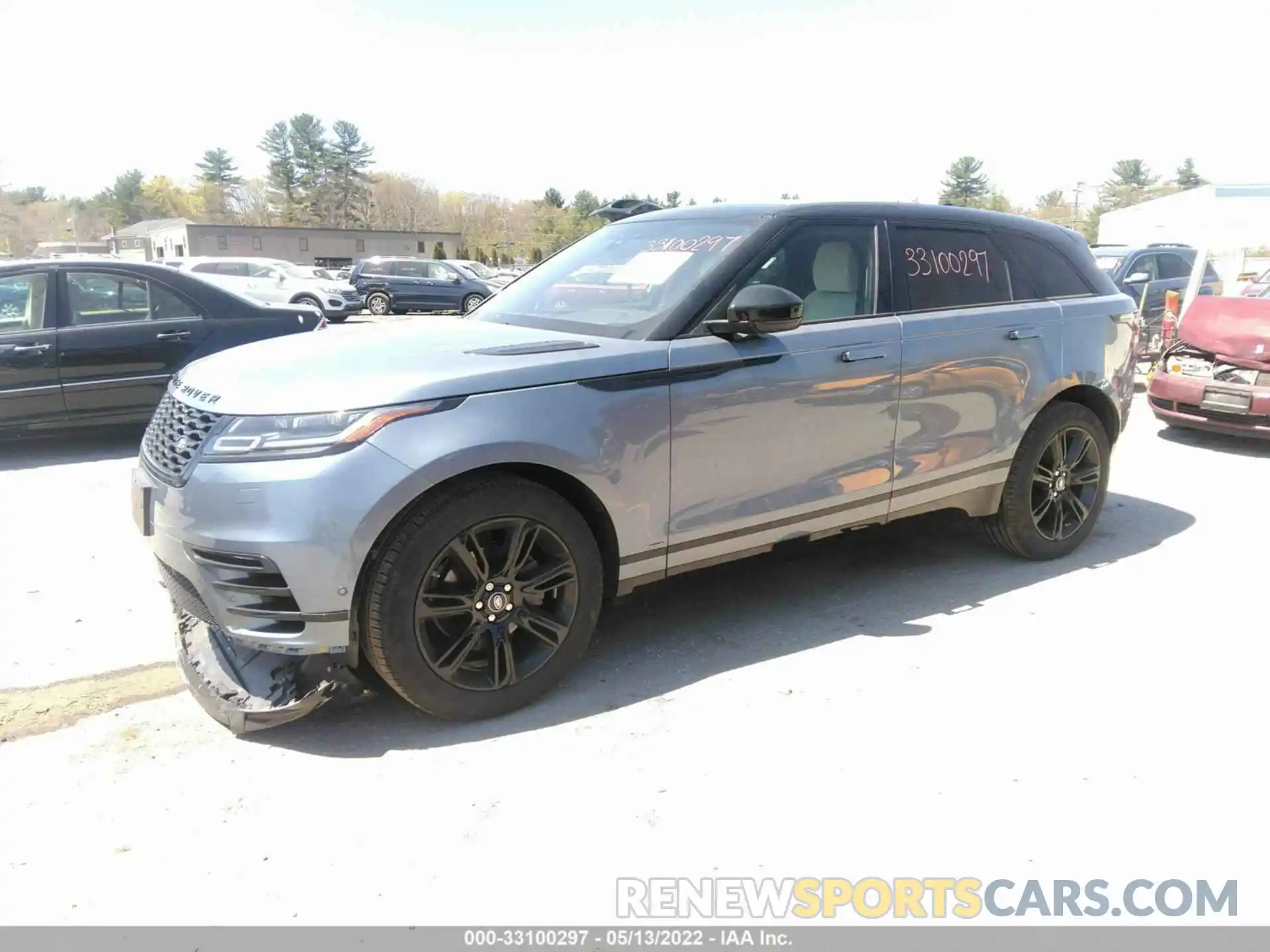 2 Photograph of a damaged car SALYL2EX2KA225599 LAND ROVER RANGE ROVER VELAR 2019