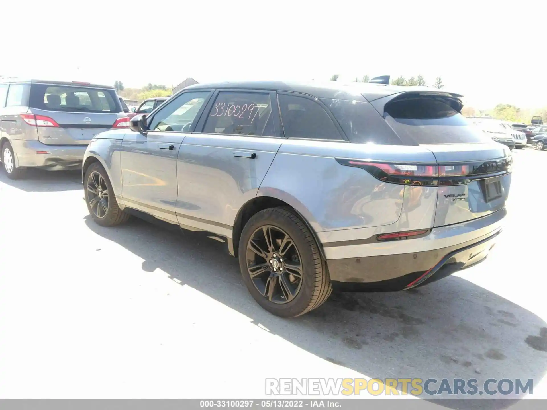 3 Photograph of a damaged car SALYL2EX2KA225599 LAND ROVER RANGE ROVER VELAR 2019