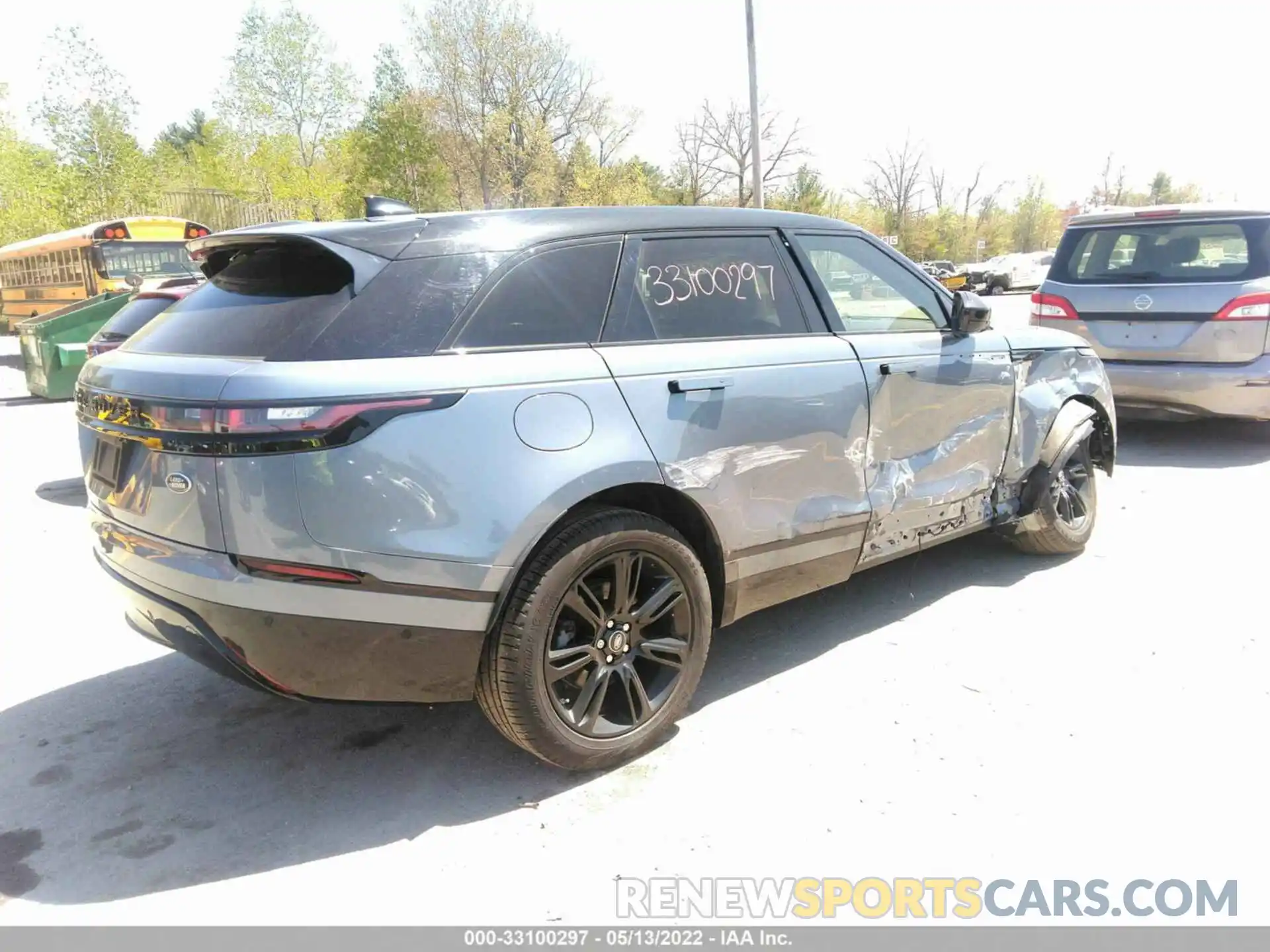 4 Photograph of a damaged car SALYL2EX2KA225599 LAND ROVER RANGE ROVER VELAR 2019