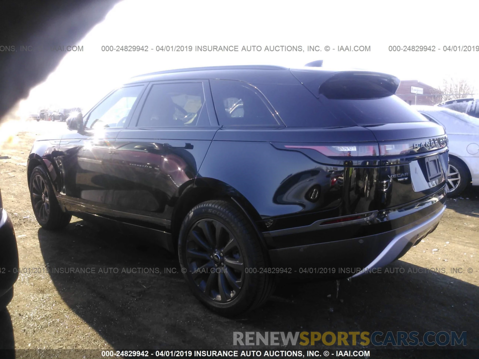 3 Photograph of a damaged car SALYL2EX2KA797157 LAND ROVER RANGE ROVER VELAR 2019