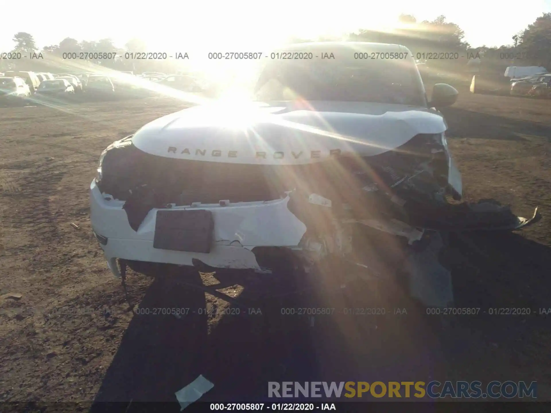 6 Photograph of a damaged car SALYL2EX3KA203577 LAND ROVER RANGE ROVER VELAR 2019