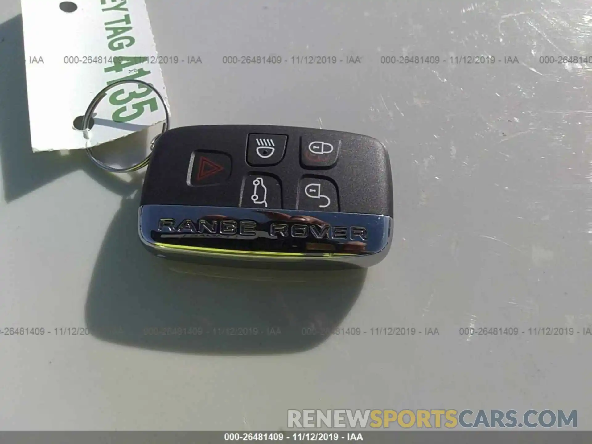 11 Photograph of a damaged car SALYL2EX3KA208987 LAND ROVER RANGE ROVER VELAR 2019