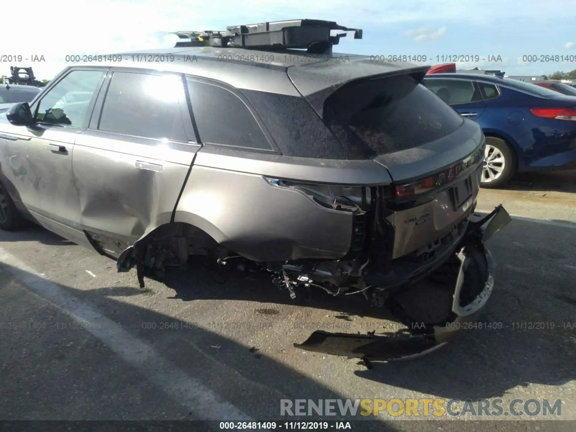 6 Photograph of a damaged car SALYL2EX3KA208987 LAND ROVER RANGE ROVER VELAR 2019