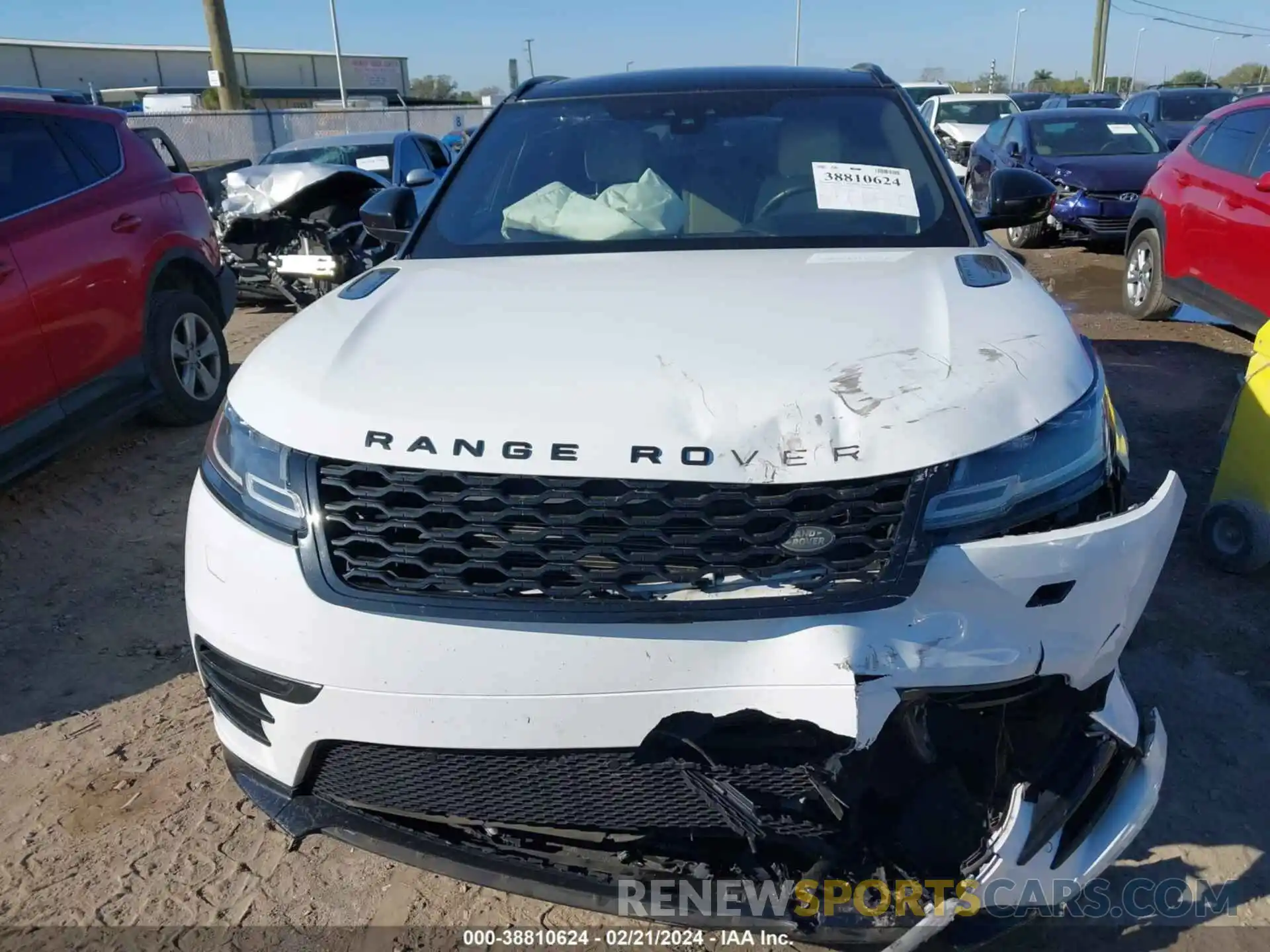 12 Photograph of a damaged car SALYL2EX3KA211419 LAND ROVER RANGE ROVER VELAR 2019