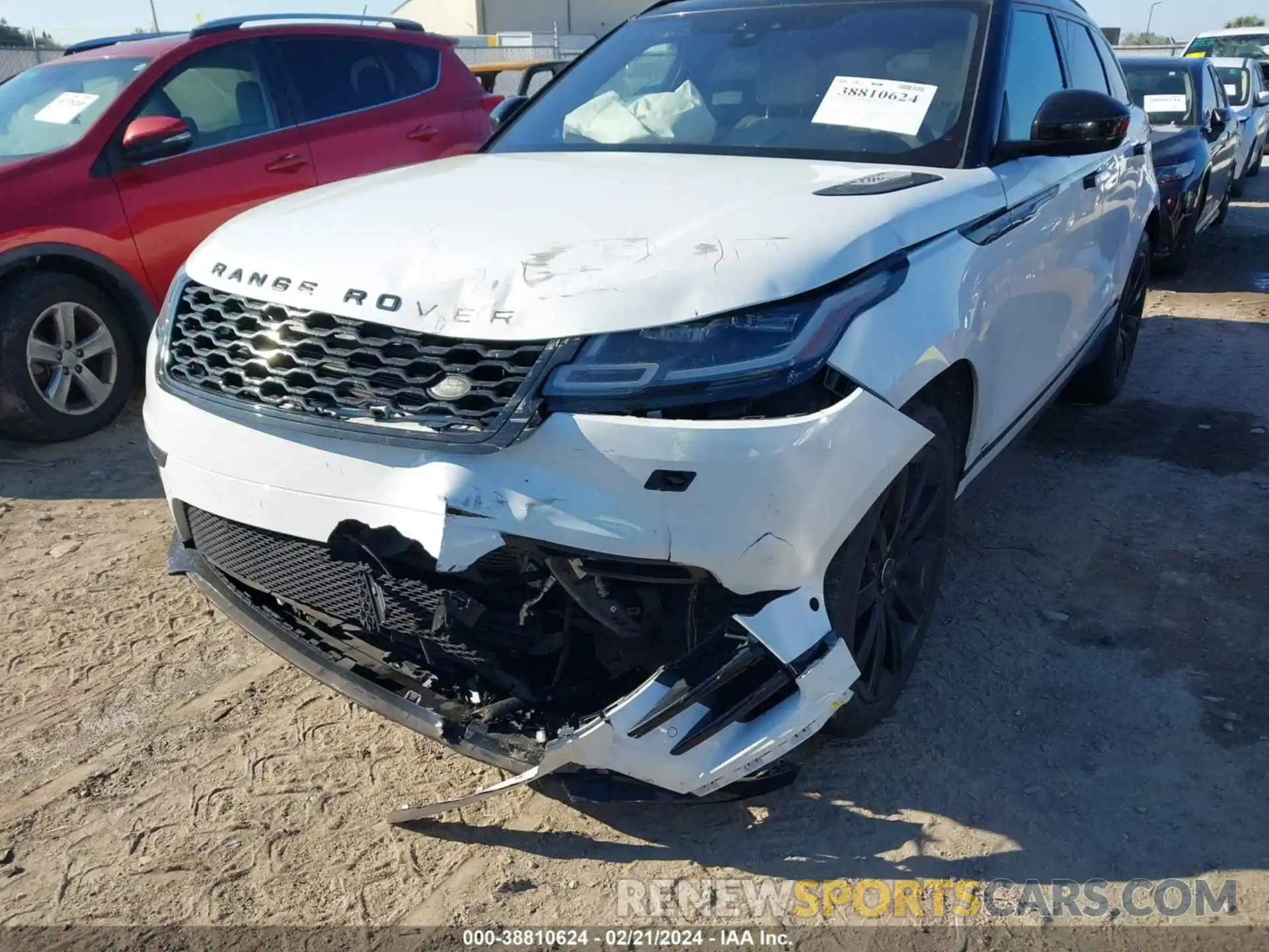 6 Photograph of a damaged car SALYL2EX3KA211419 LAND ROVER RANGE ROVER VELAR 2019