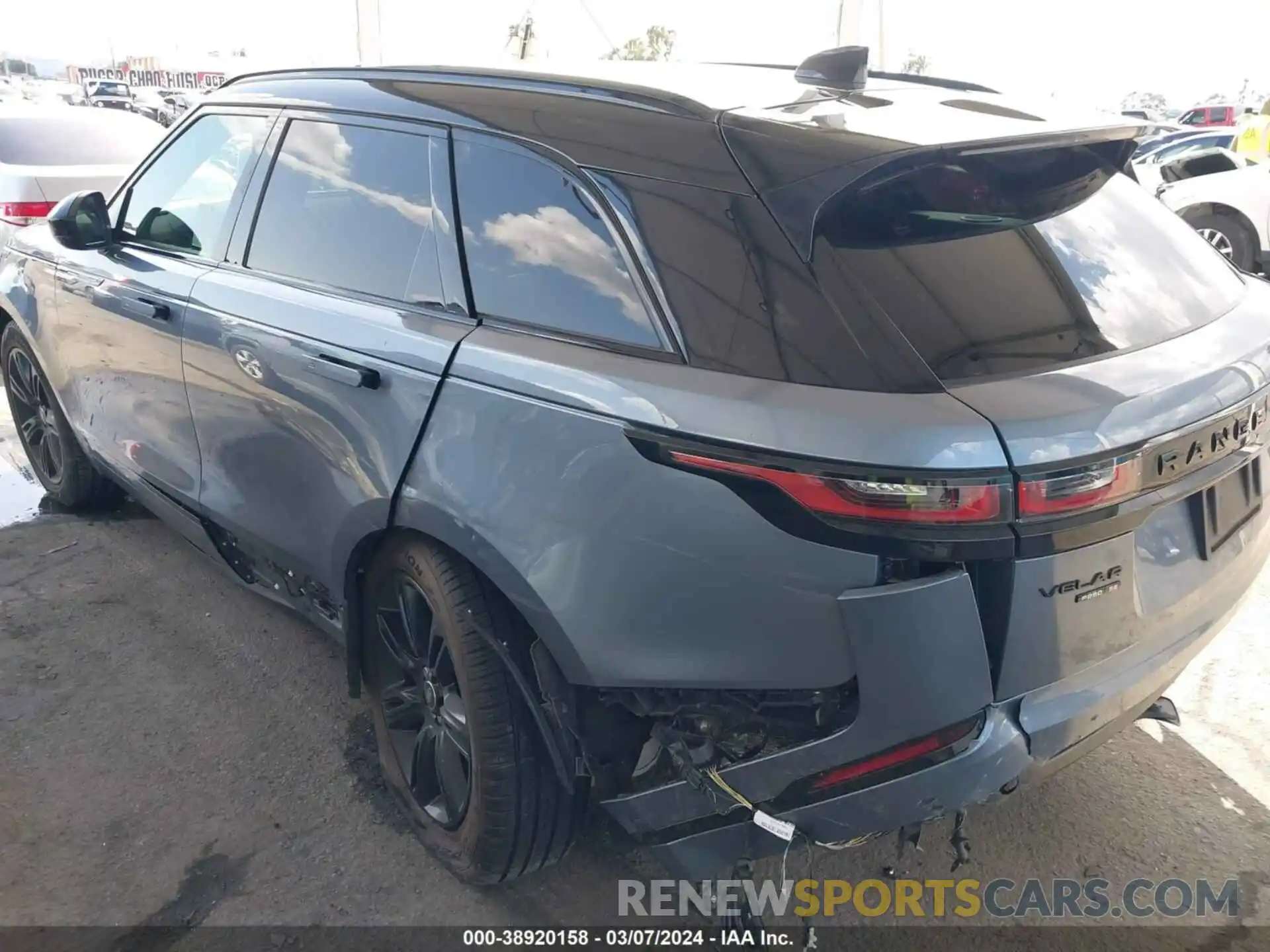 6 Photograph of a damaged car SALYL2EX3KA789522 LAND ROVER RANGE ROVER VELAR 2019