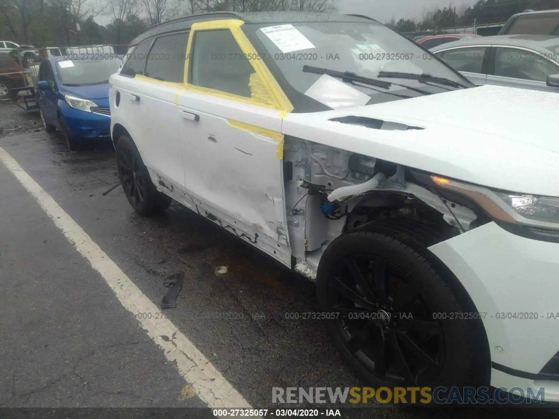 6 Photograph of a damaged car SALYL2EX3KA796938 LAND ROVER RANGE ROVER VELAR 2019