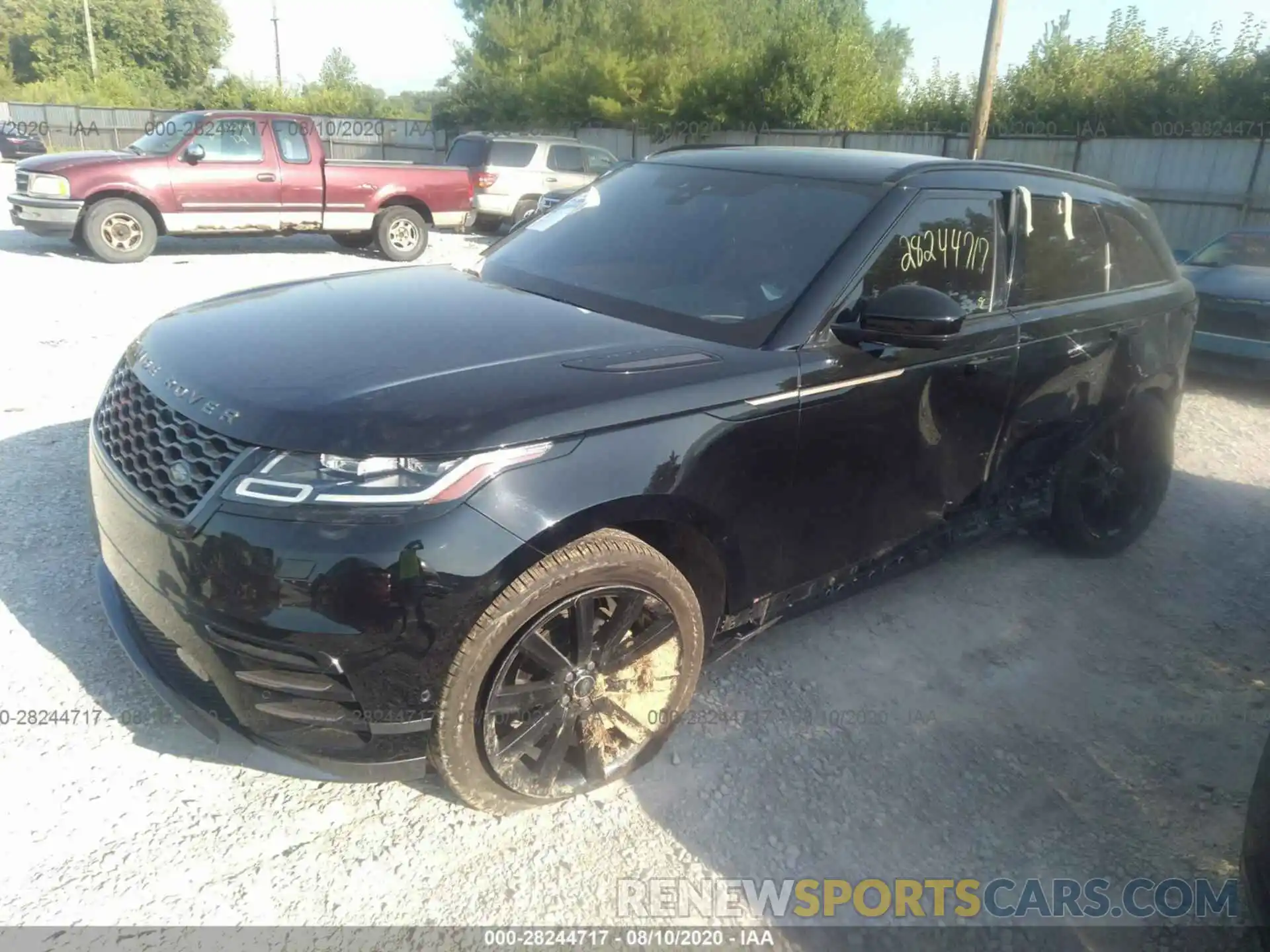 2 Фотография поврежденного автомобиля SALYL2EX3KA798205 LAND ROVER RANGE ROVER VELAR 2019