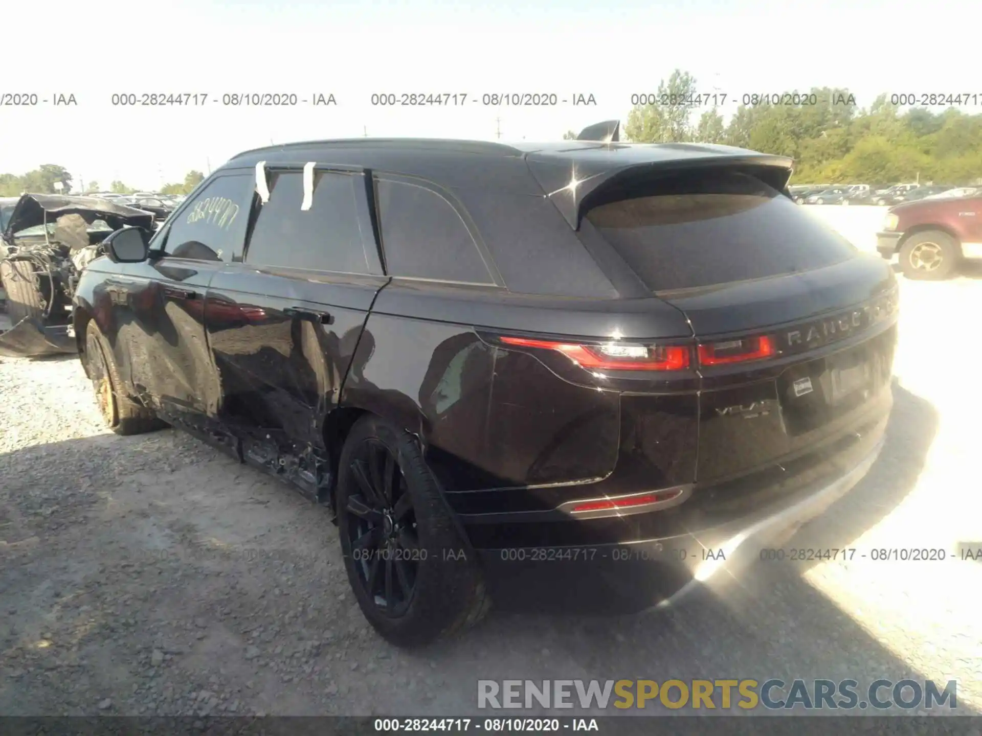 3 Photograph of a damaged car SALYL2EX3KA798205 LAND ROVER RANGE ROVER VELAR 2019