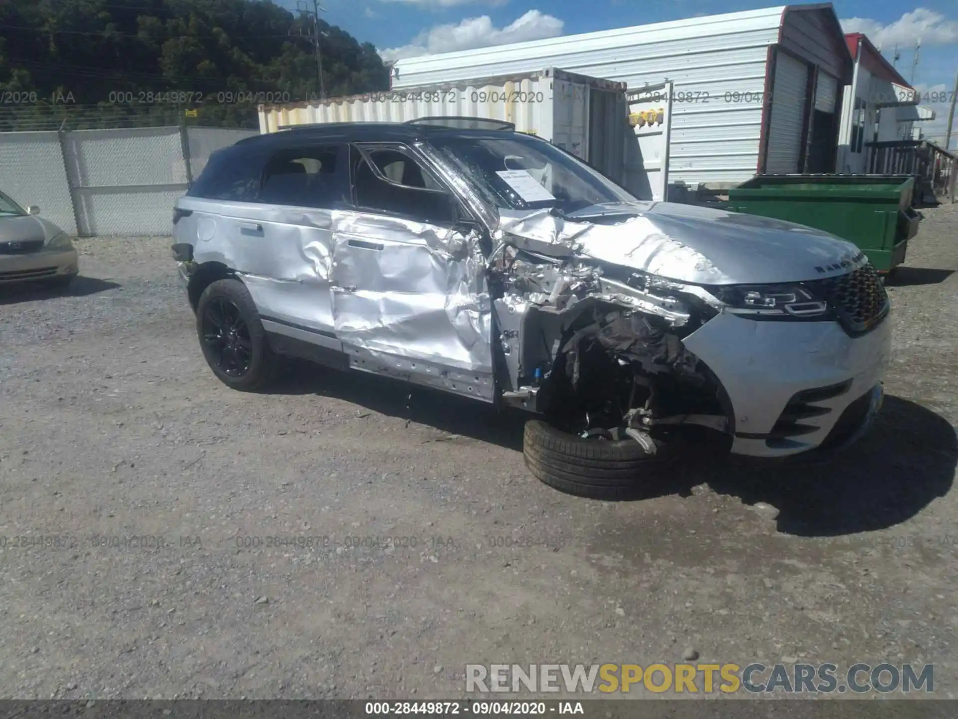 1 Photograph of a damaged car SALYL2EX4KA208822 LAND ROVER RANGE ROVER VELAR 2019