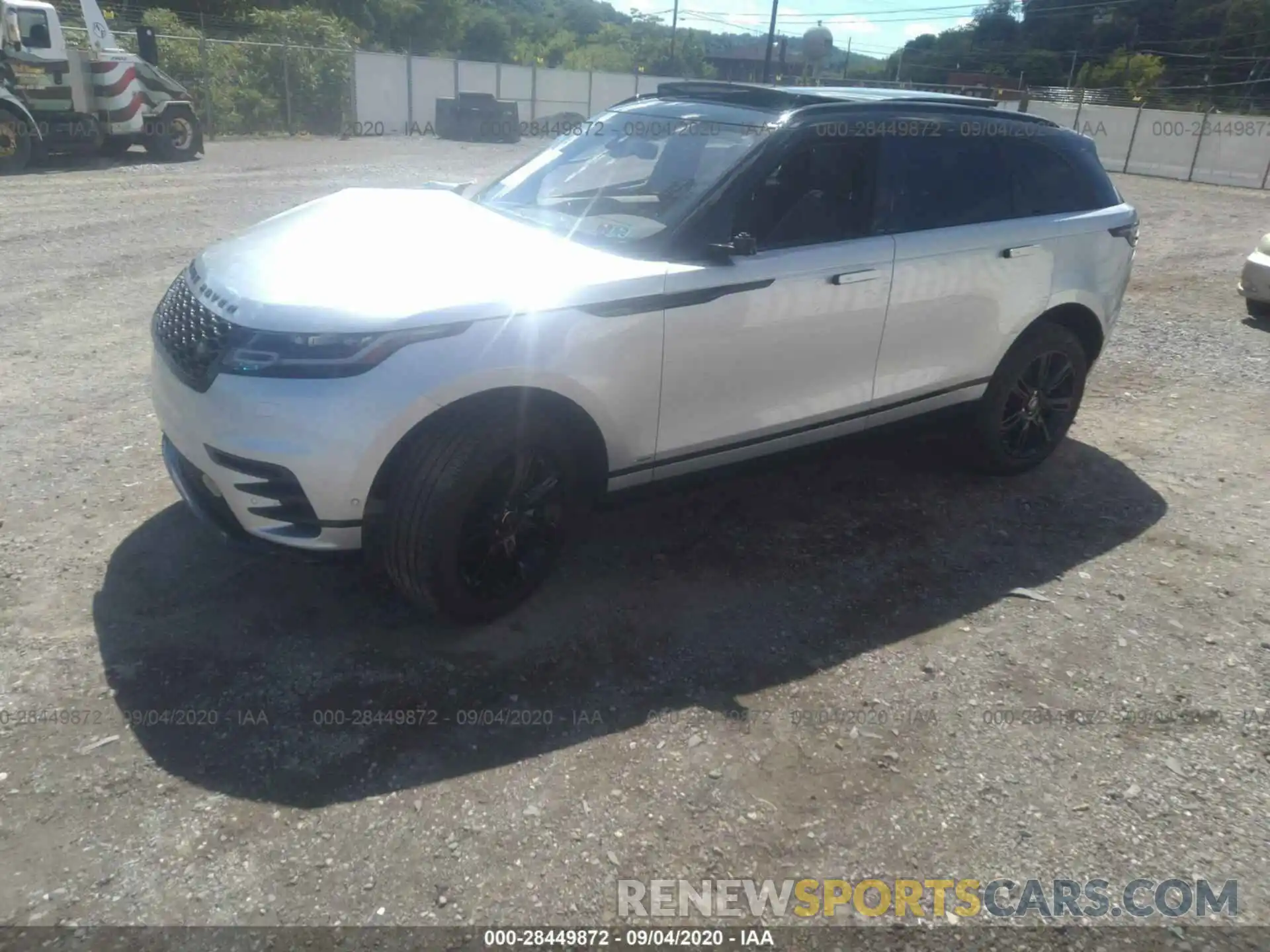 2 Photograph of a damaged car SALYL2EX4KA208822 LAND ROVER RANGE ROVER VELAR 2019