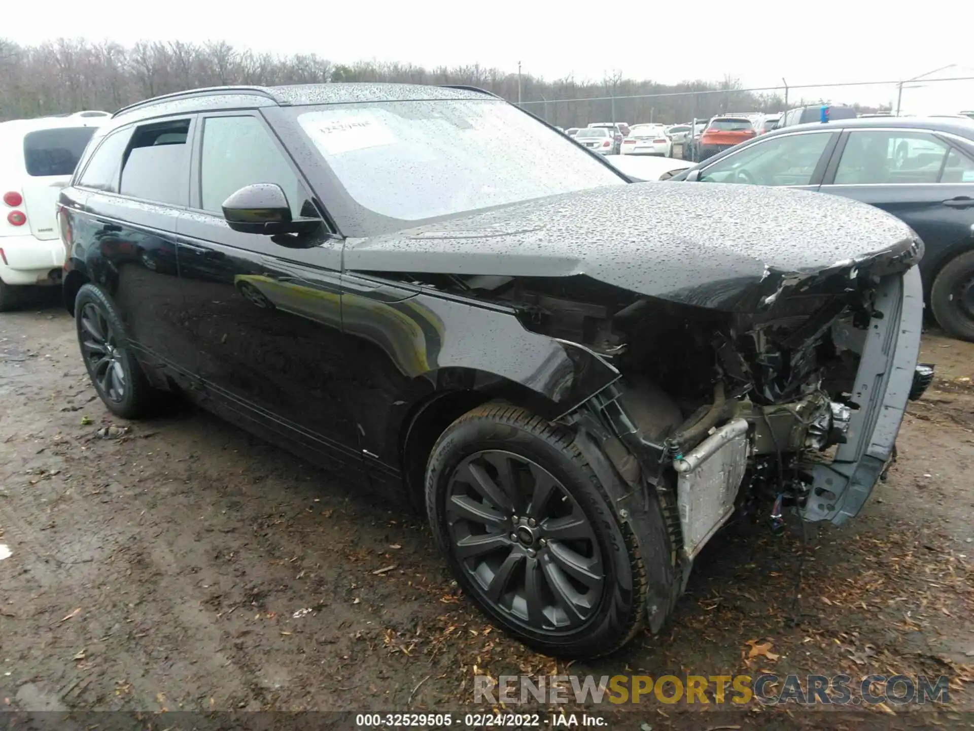 1 Photograph of a damaged car SALYL2EX4KA217648 LAND ROVER RANGE ROVER VELAR 2019