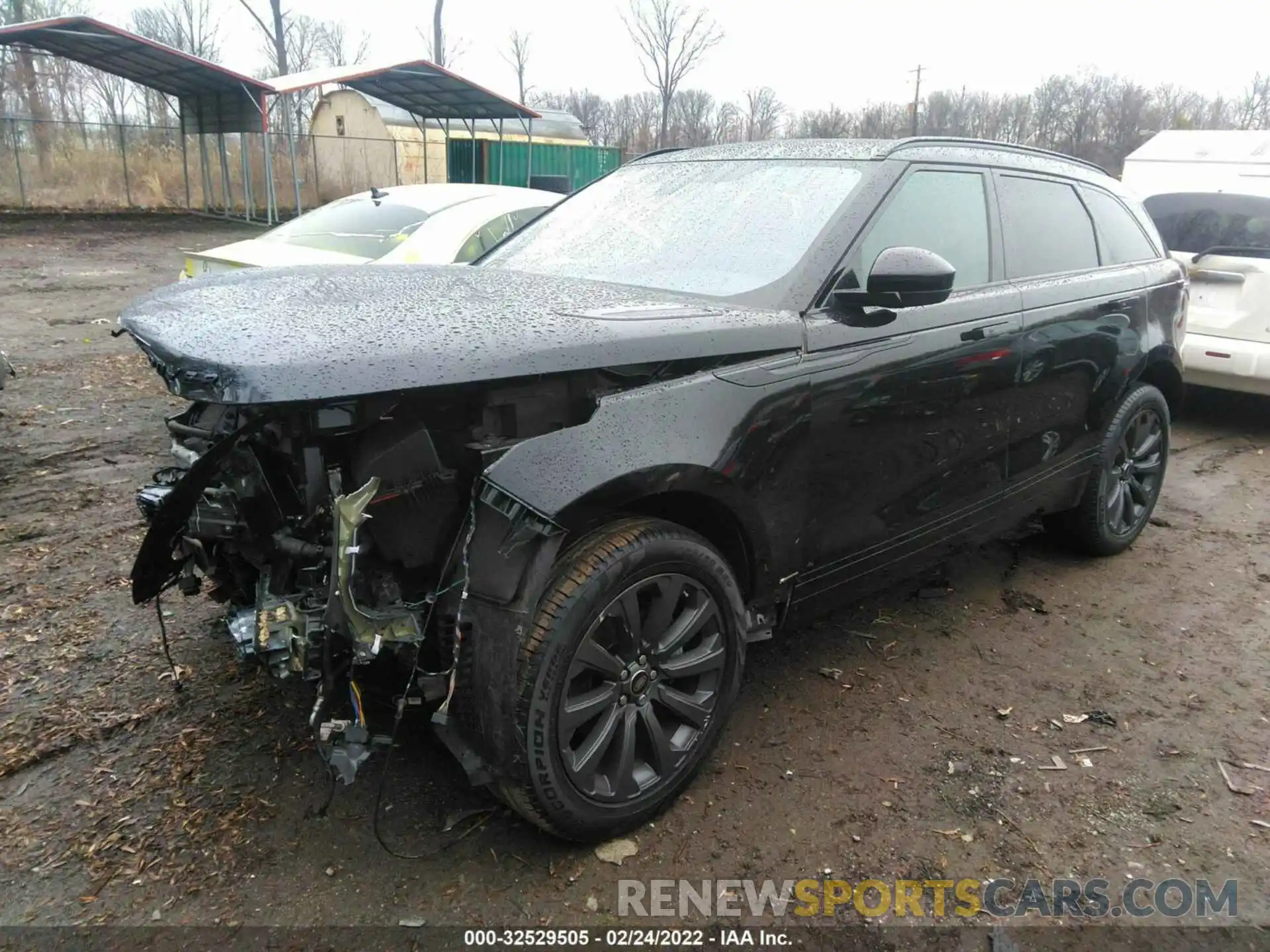 2 Фотография поврежденного автомобиля SALYL2EX4KA217648 LAND ROVER RANGE ROVER VELAR 2019