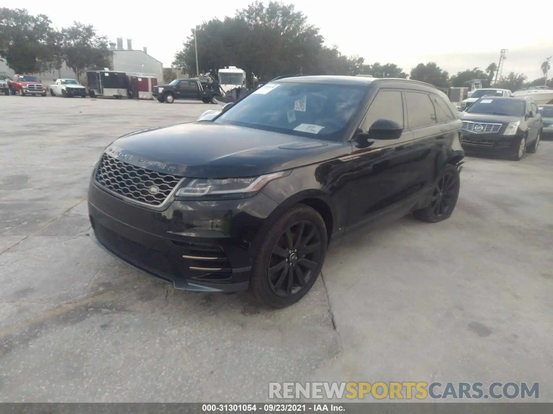 2 Photograph of a damaged car SALYL2EX4KA219917 LAND ROVER RANGE ROVER VELAR 2019