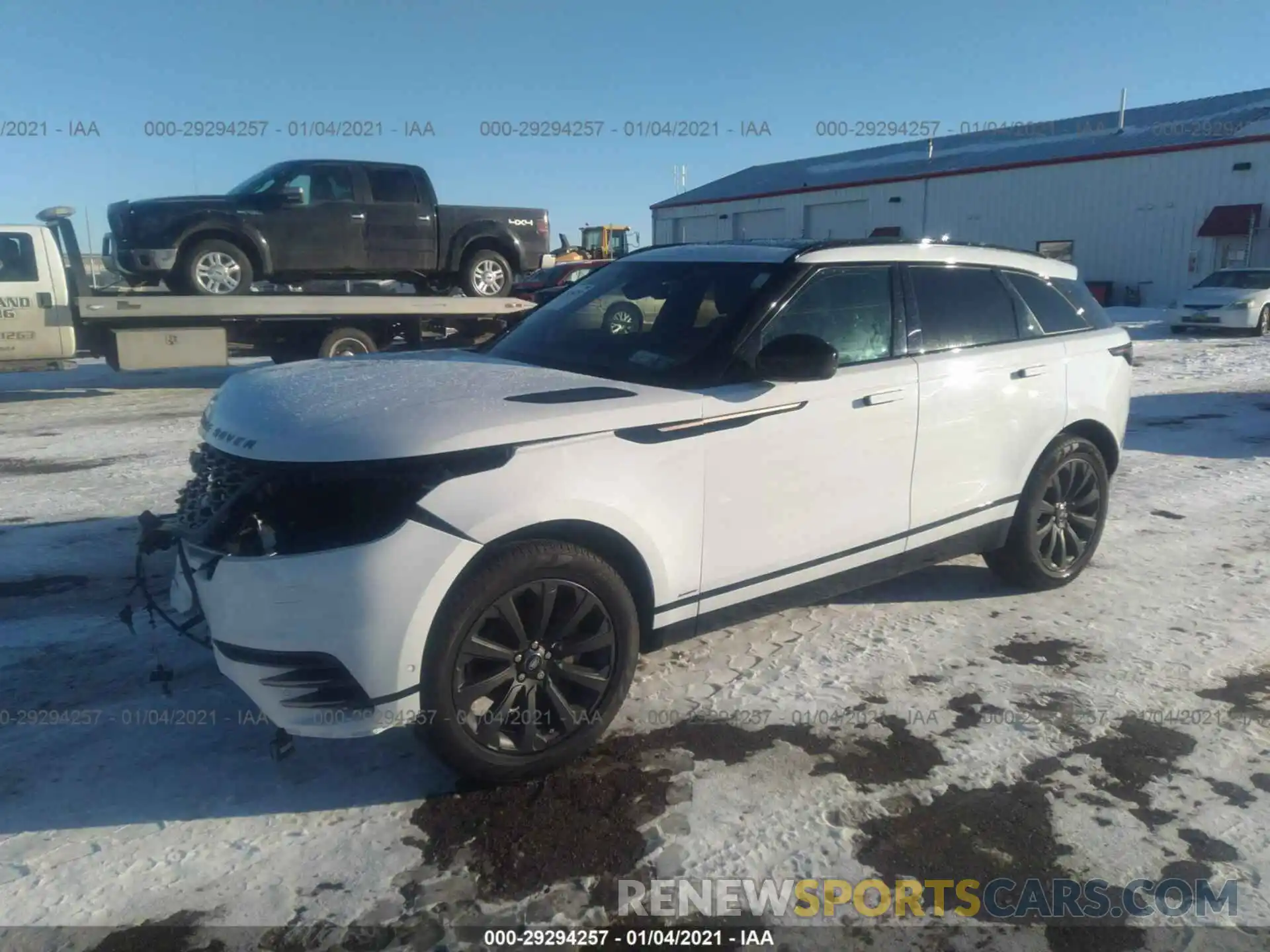 2 Фотография поврежденного автомобиля SALYL2EX4KA778707 LAND ROVER RANGE ROVER VELAR 2019