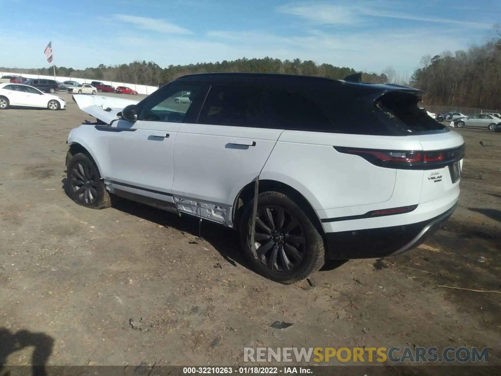 3 Photograph of a damaged car SALYL2EX4KA779288 LAND ROVER RANGE ROVER VELAR 2019