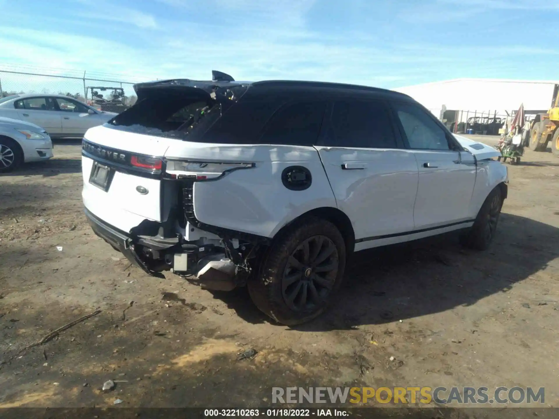 4 Фотография поврежденного автомобиля SALYL2EX4KA779288 LAND ROVER RANGE ROVER VELAR 2019