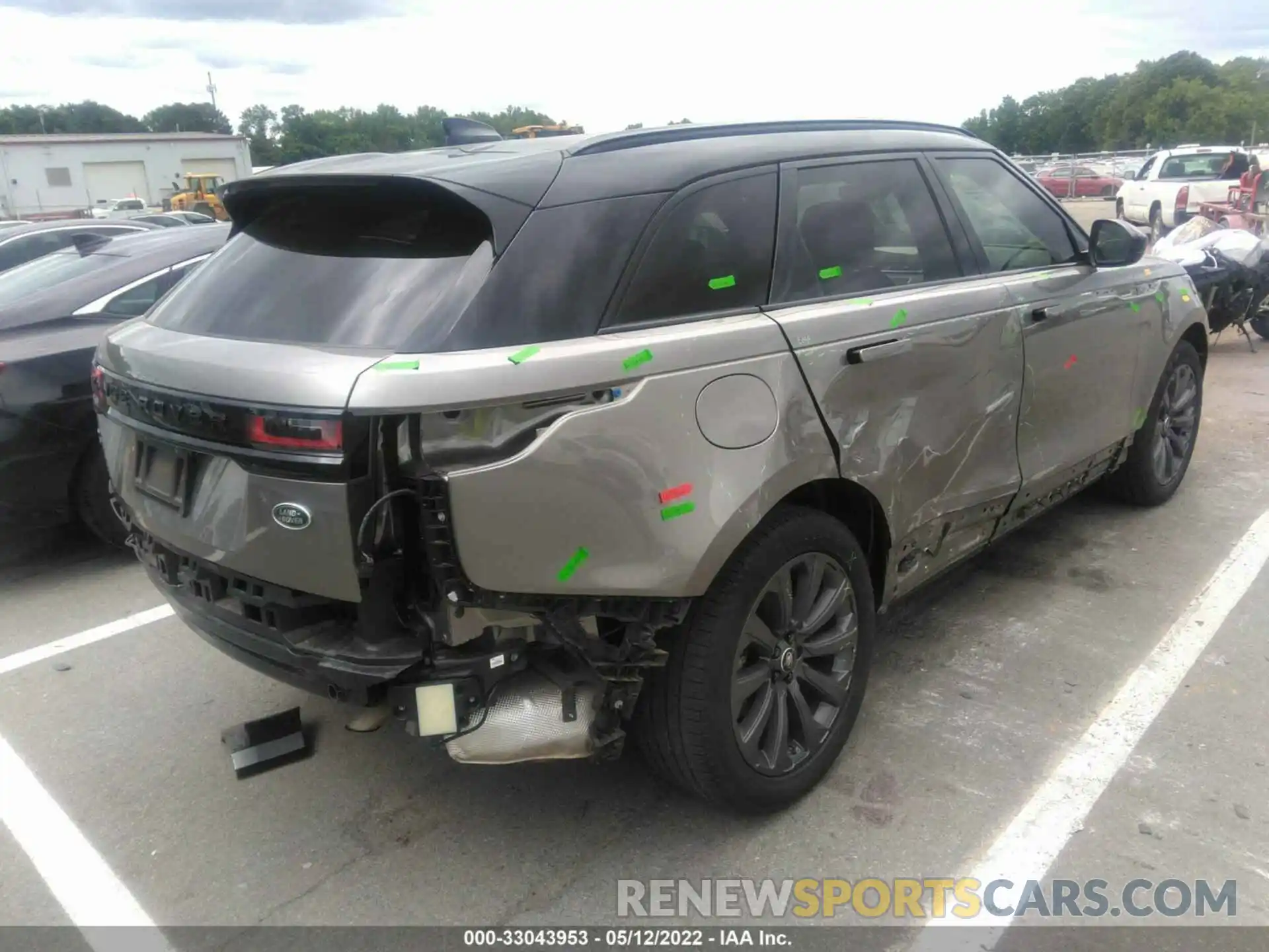 4 Фотография поврежденного автомобиля SALYL2EX4KA799038 LAND ROVER RANGE ROVER VELAR 2019