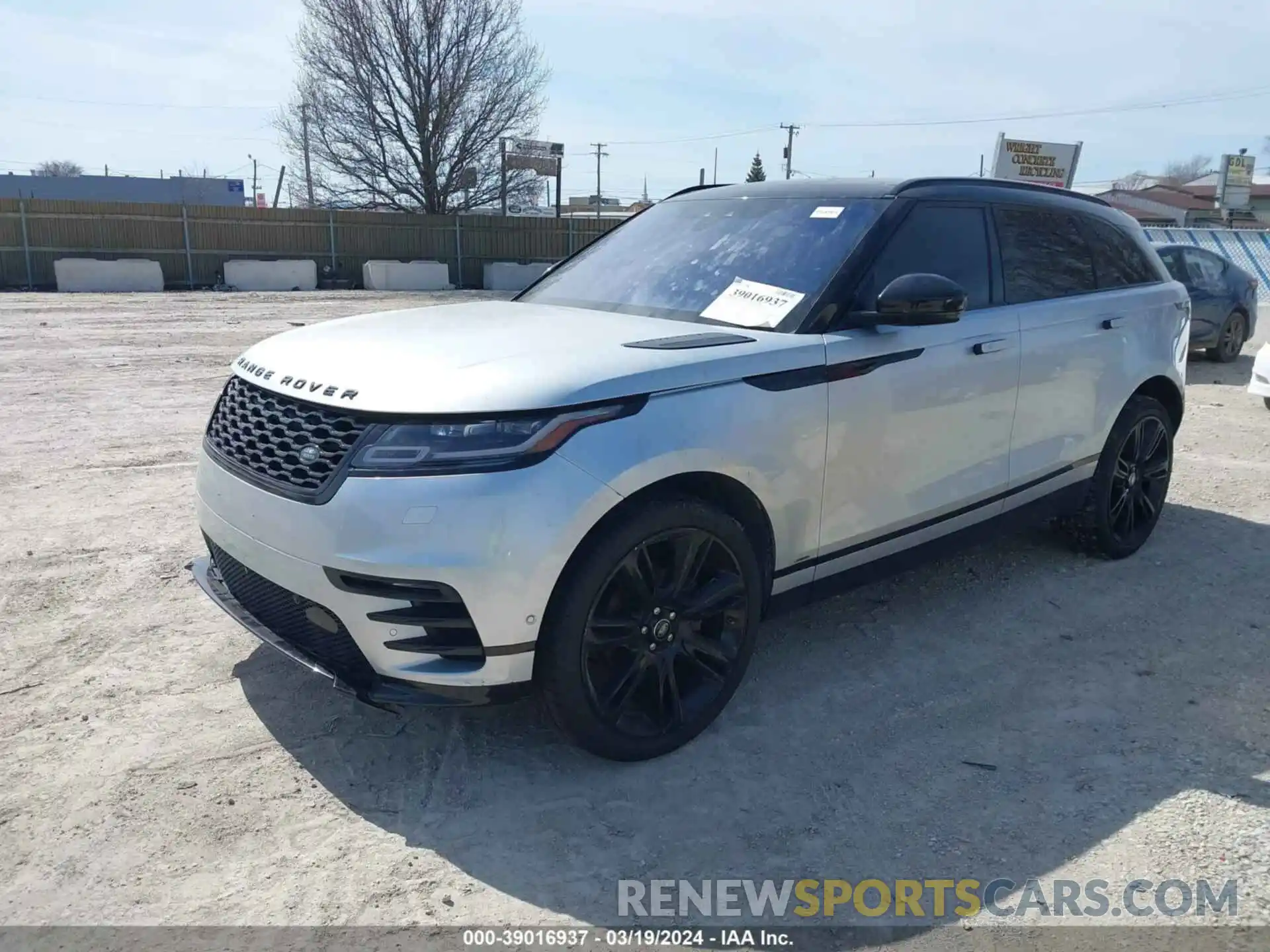 2 Photograph of a damaged car SALYL2EX4KA799587 LAND ROVER RANGE ROVER VELAR 2019