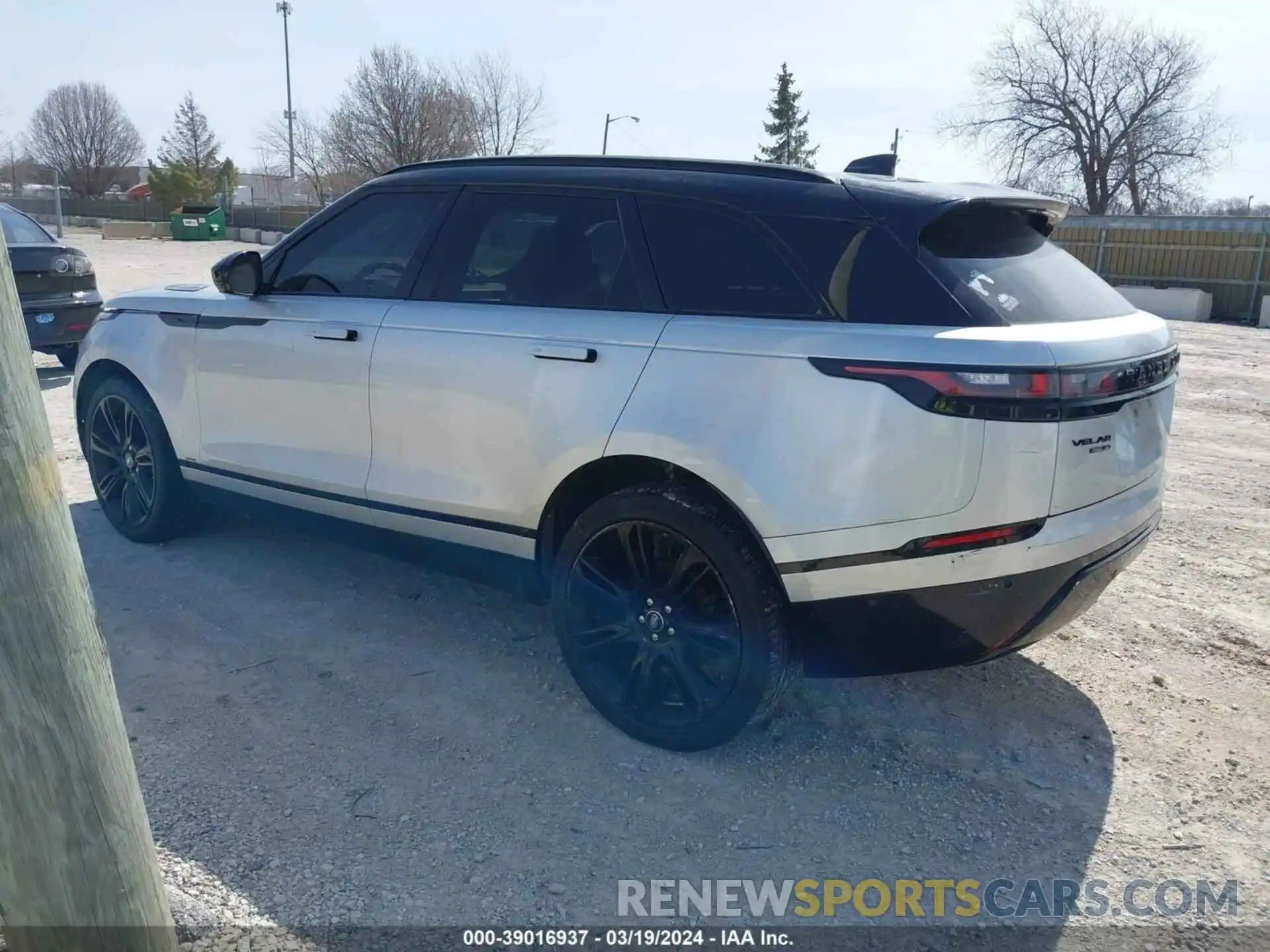 3 Photograph of a damaged car SALYL2EX4KA799587 LAND ROVER RANGE ROVER VELAR 2019