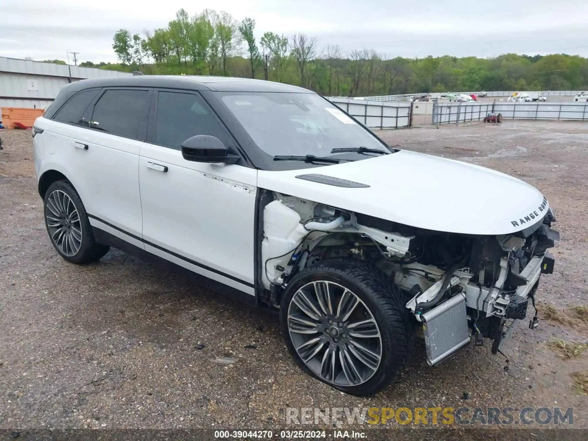 1 Photograph of a damaged car SALYL2EX5KA210708 LAND ROVER RANGE ROVER VELAR 2019