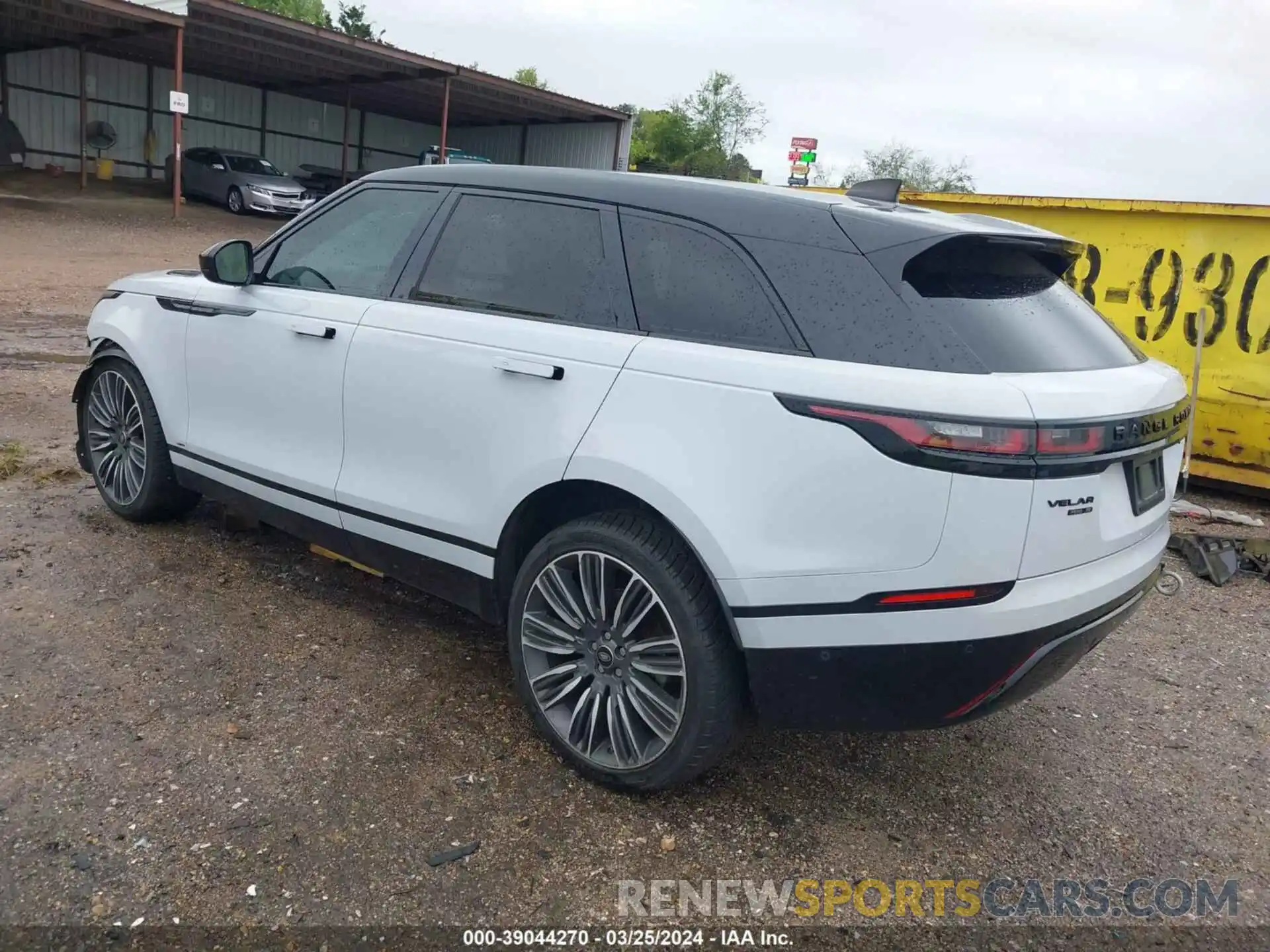 3 Photograph of a damaged car SALYL2EX5KA210708 LAND ROVER RANGE ROVER VELAR 2019