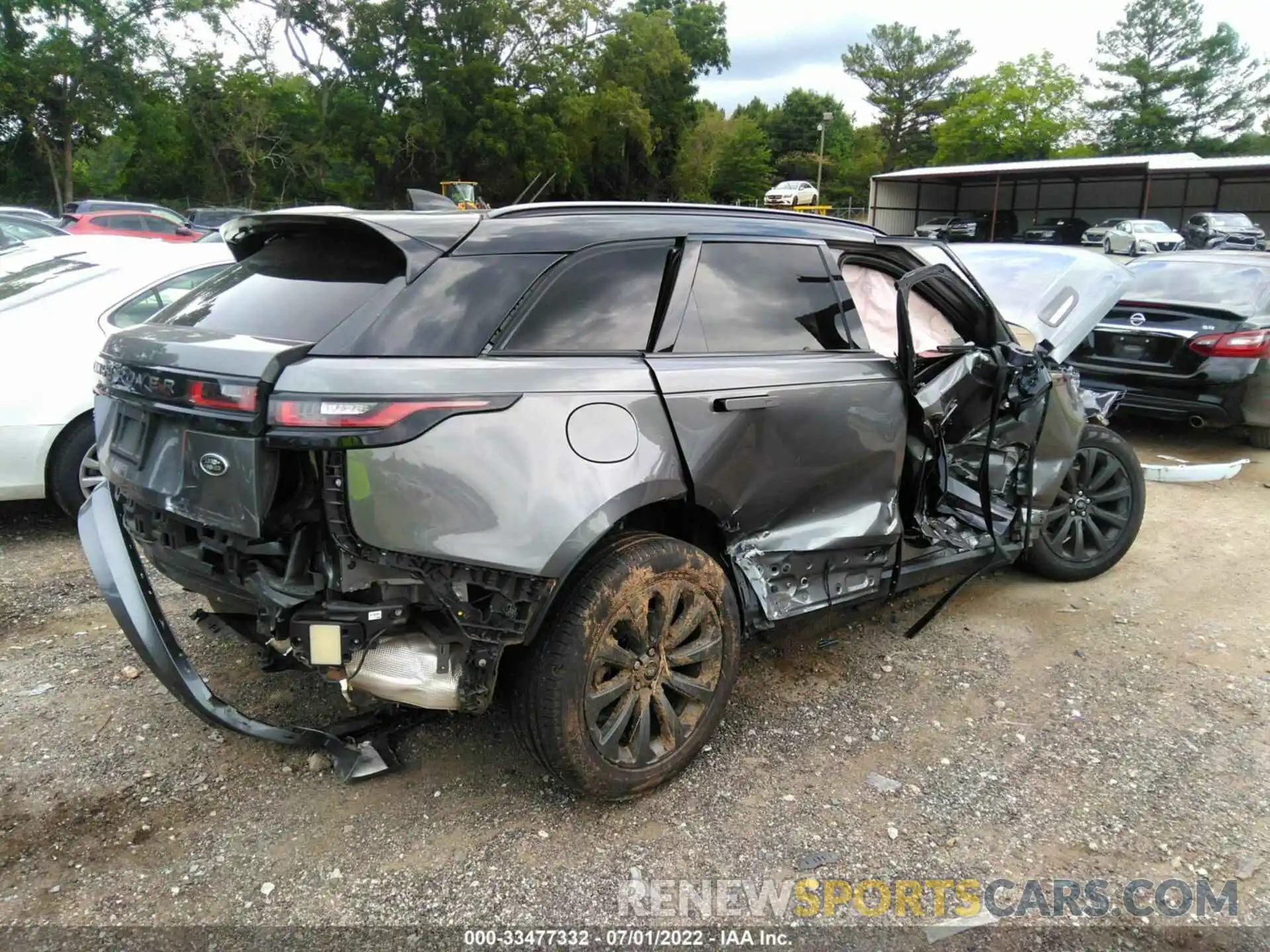 4 Photograph of a damaged car SALYL2EX5KA219084 LAND ROVER RANGE ROVER VELAR 2019