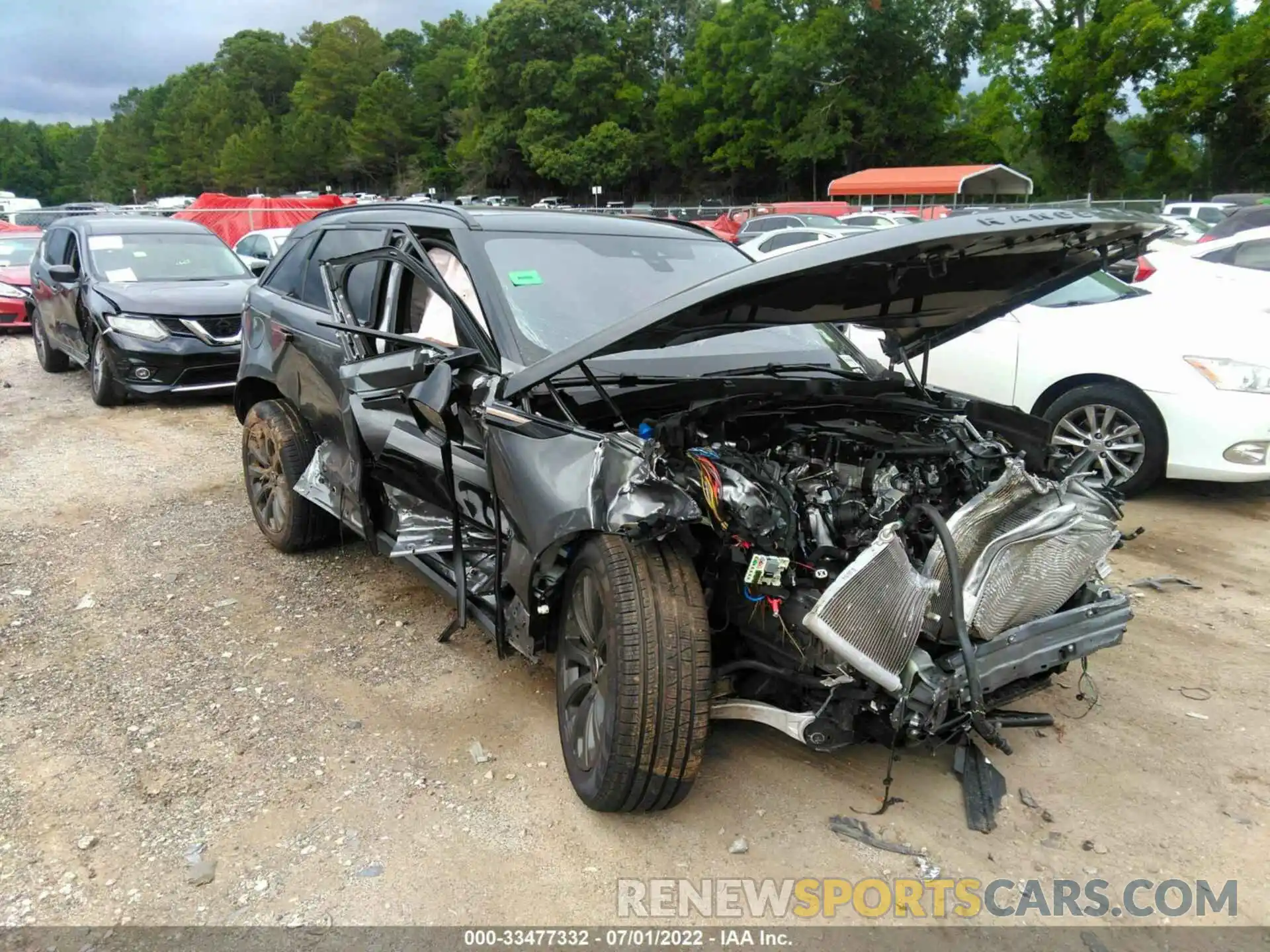 6 Photograph of a damaged car SALYL2EX5KA219084 LAND ROVER RANGE ROVER VELAR 2019