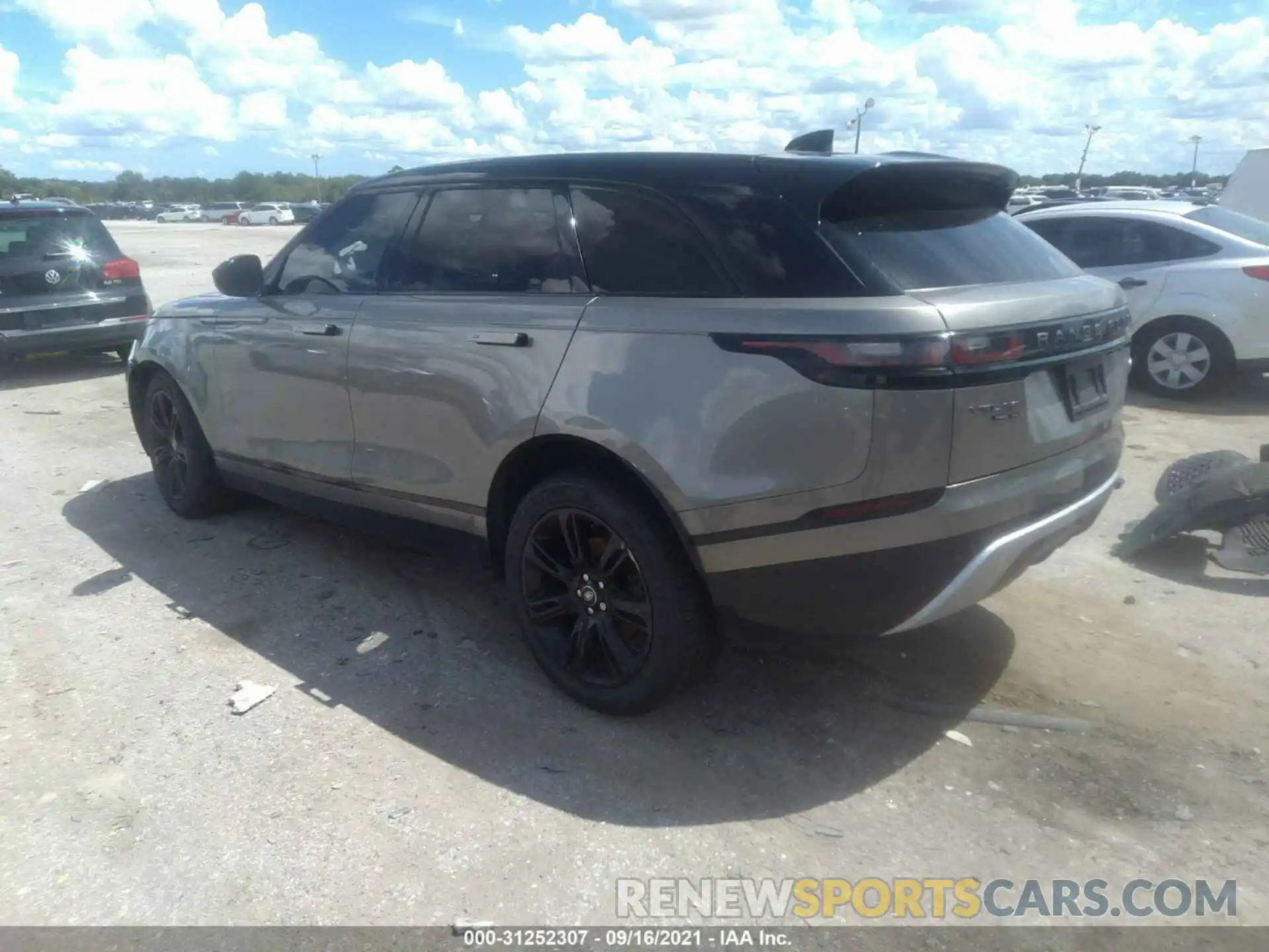 3 Photograph of a damaged car SALYL2EX5KA220882 LAND ROVER RANGE ROVER VELAR 2019