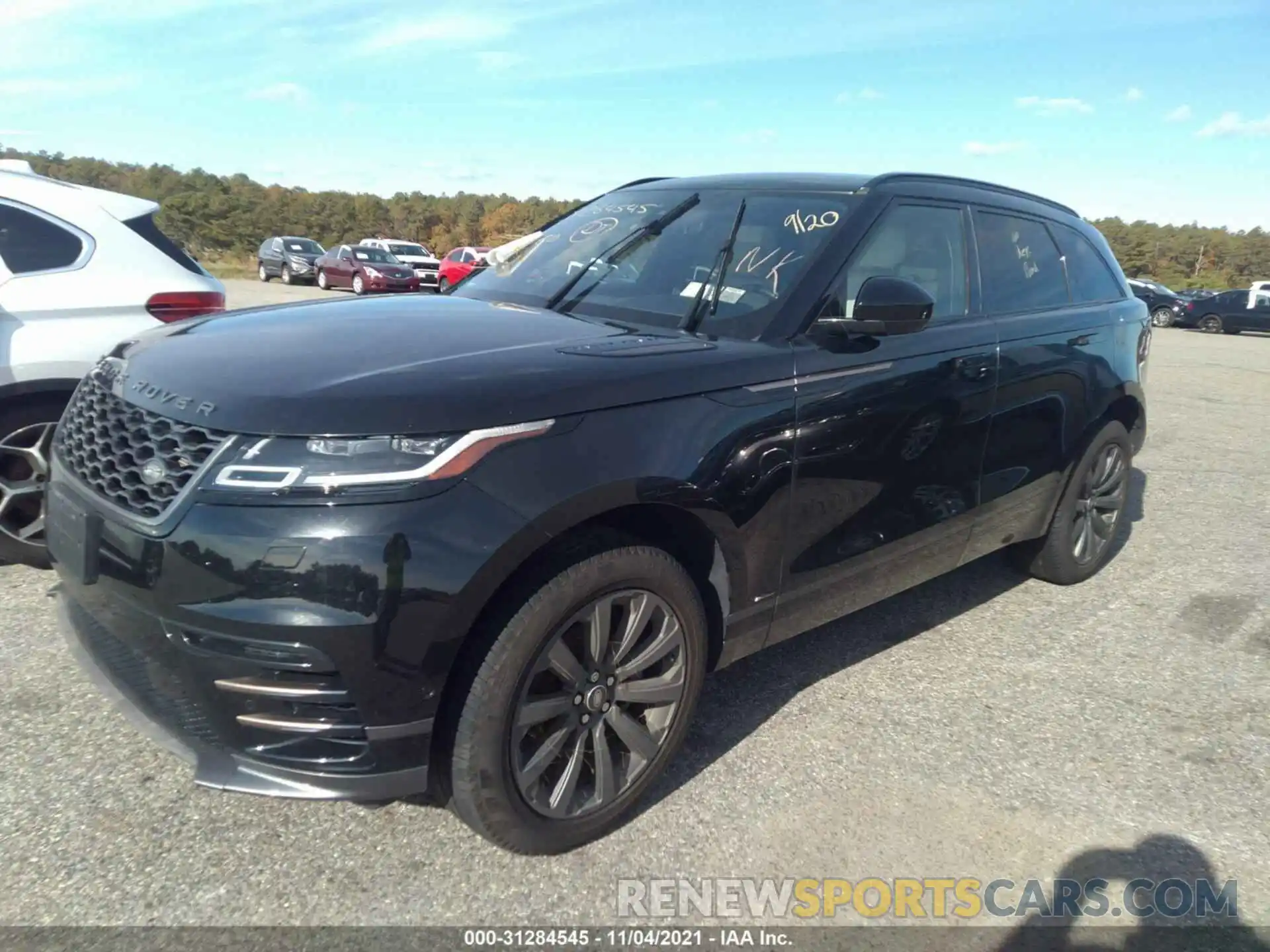 2 Photograph of a damaged car SALYL2EX5KA782961 LAND ROVER RANGE ROVER VELAR 2019