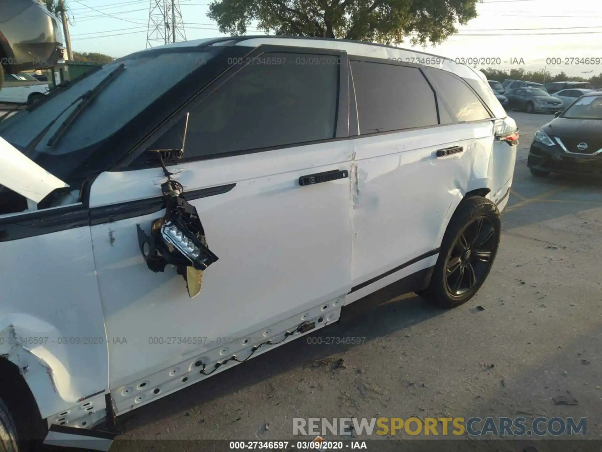 6 Photograph of a damaged car SALYL2EX5KA796214 LAND ROVER RANGE ROVER VELAR 2019
